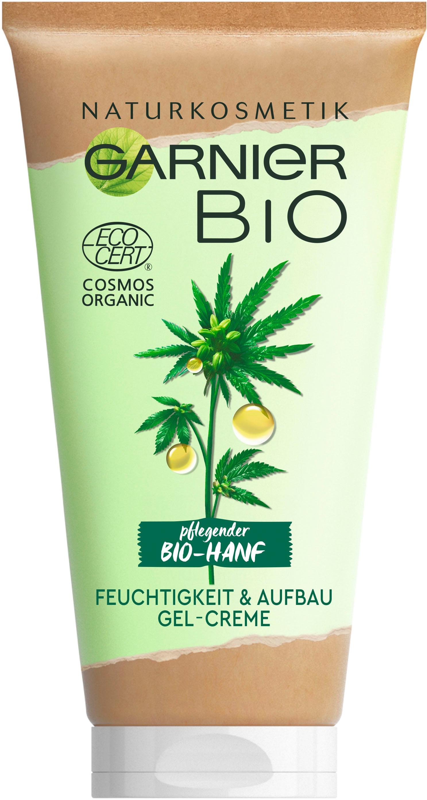 Feuchtigkeitscreme »Bio-Hanf Feuchtigkeit & Aufbau Gel-Creme«, Naturkosmetik