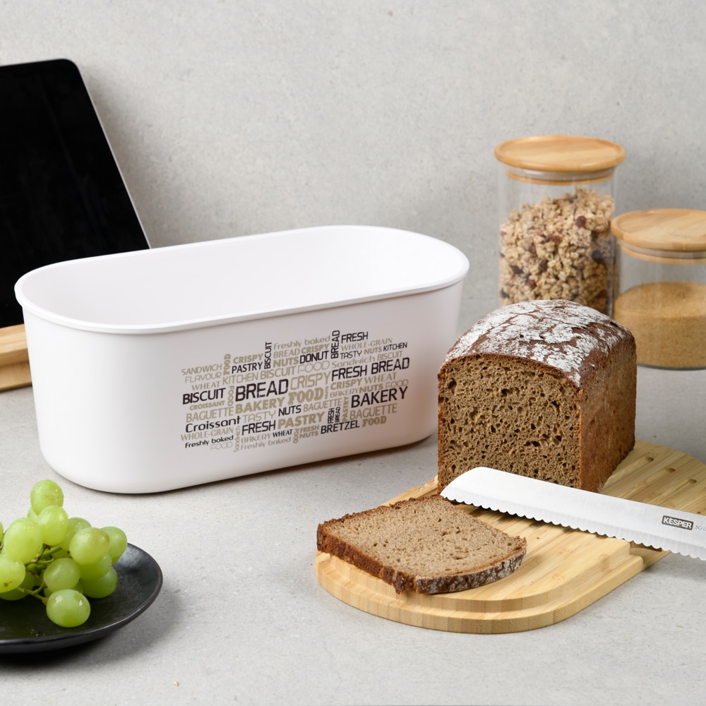 KESPER® Brotkasten »Brotbox« 1 Stk. tlg. Deckel als Schneidebrett verwendbar
