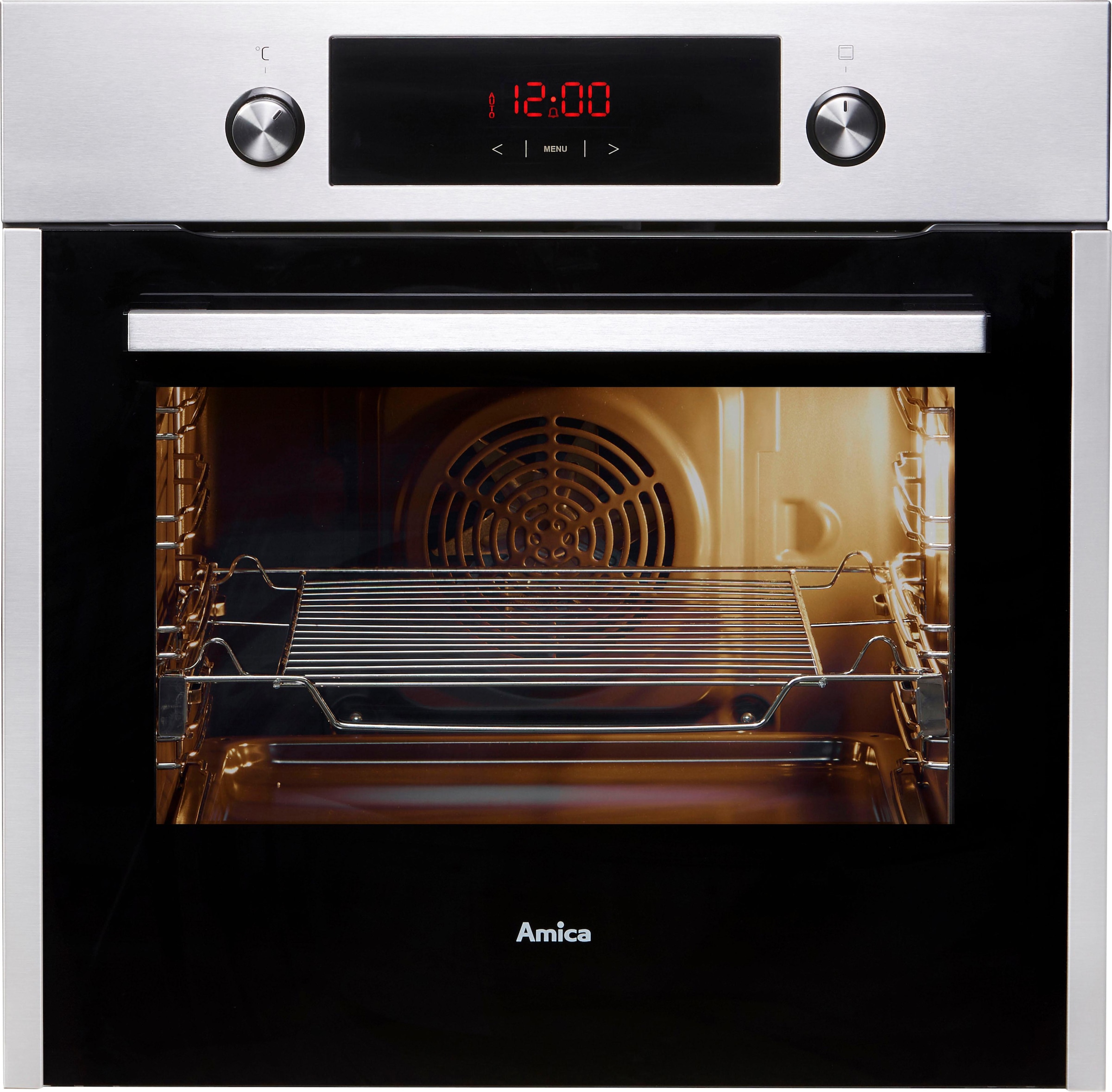 Amica Einbaubackofen "EB 944 100 E" mit 1-fach-Teleskopauszug mit Steam Cle günstig online kaufen