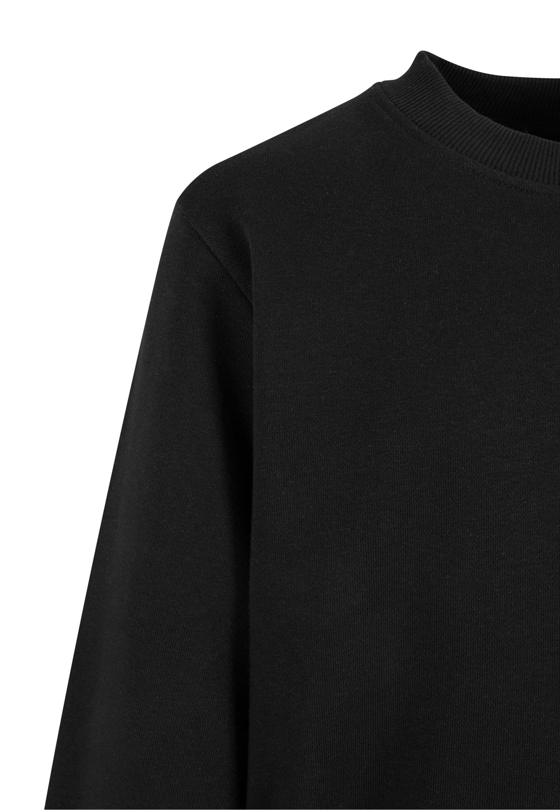URBAN CLASSICS Rundhalspullover »Urban Classics Boys Light Terry Crew«, (1 tlg.)