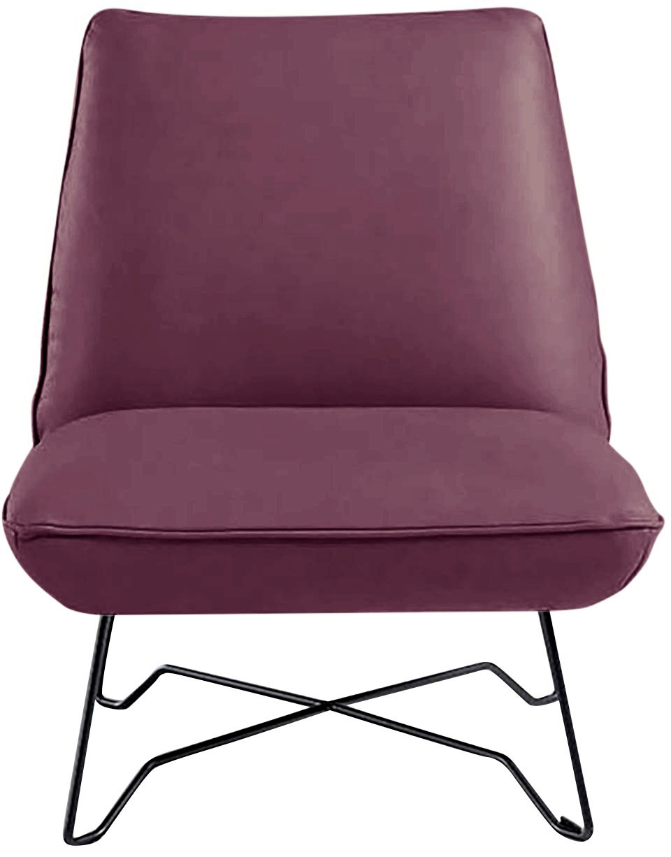 Egoitaliano Sessel »Lia Loungesessel, elegant und stylisch, toller Sitzkomfort«, extravaganter Designsessel, Solitärsessel