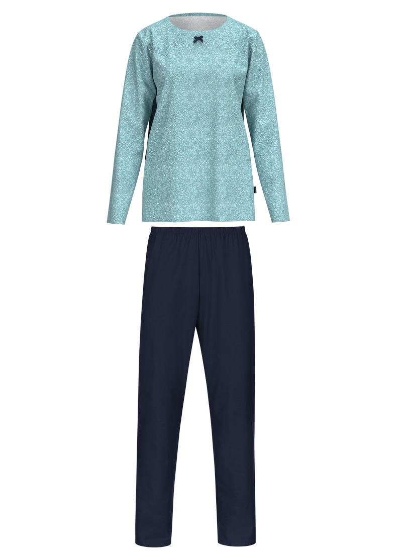 Trigema Schlafanzug »TRIGEMA Pyjama mit Ornamentmuster« 1