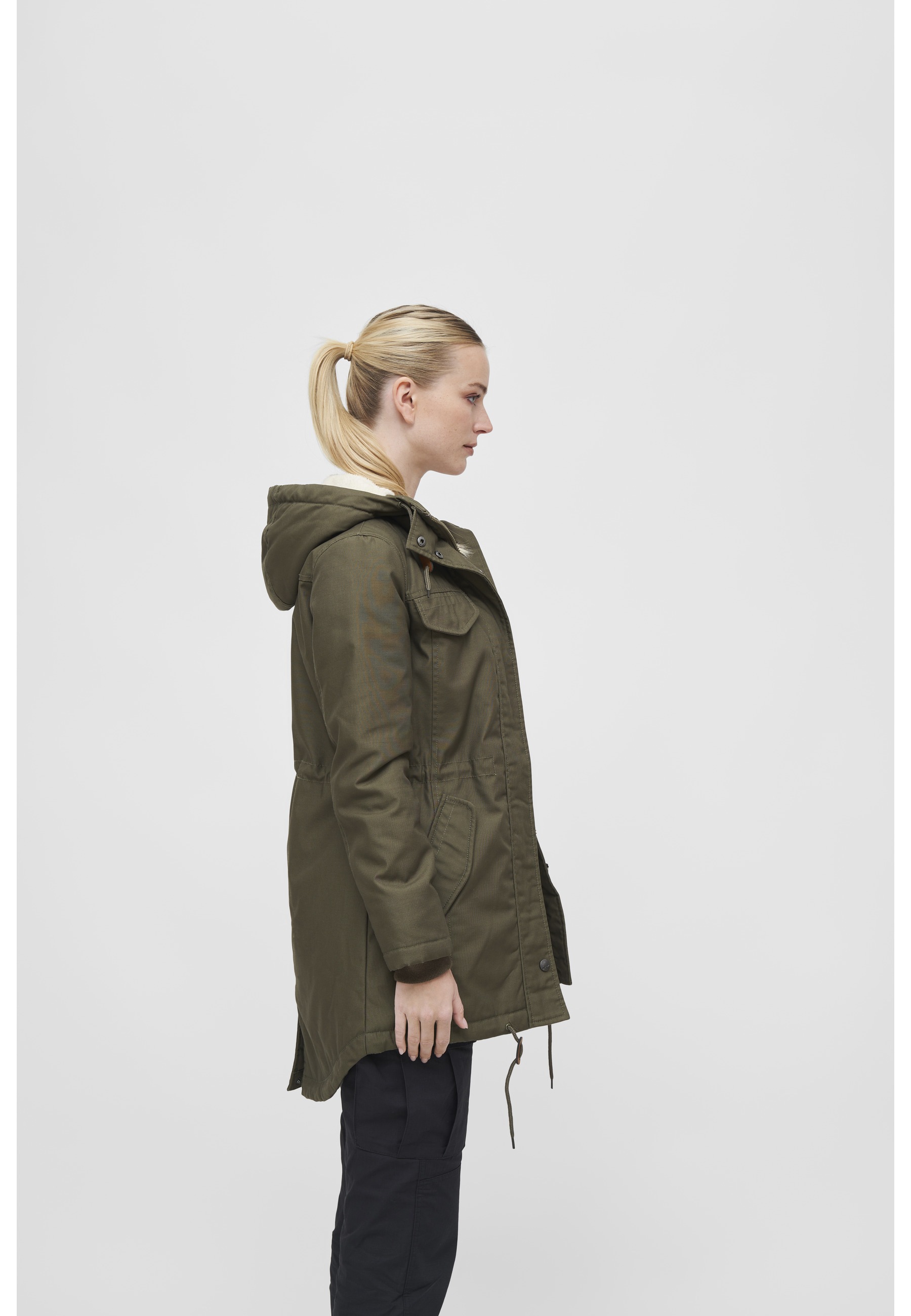Brandit Parka »Brandit Damen Ladies Marsh Lake Parka« 1 Stk. tlg. mit Kapuze