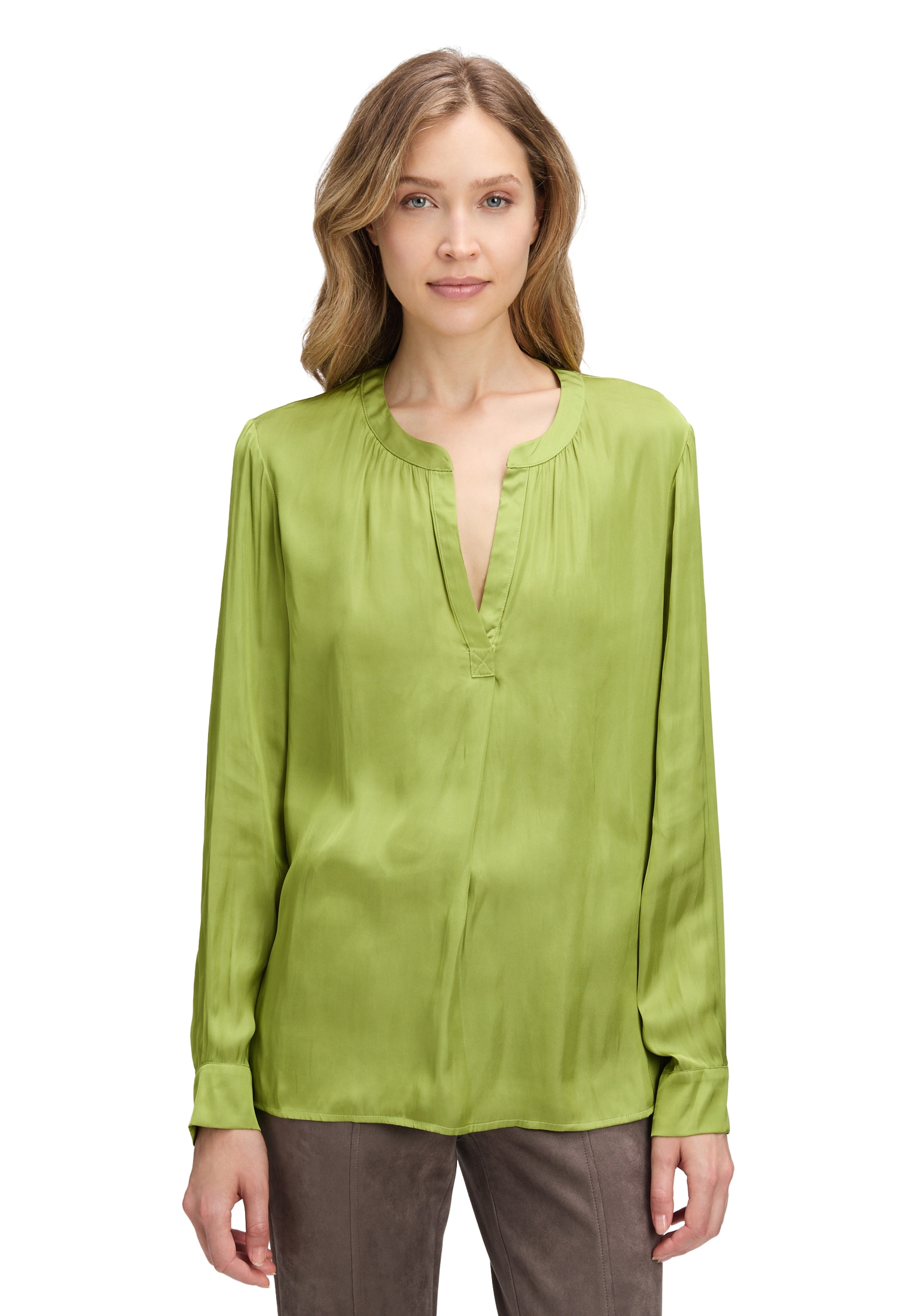 Betty Barclay Satinbluse "Damen langarm" günstig online kaufen