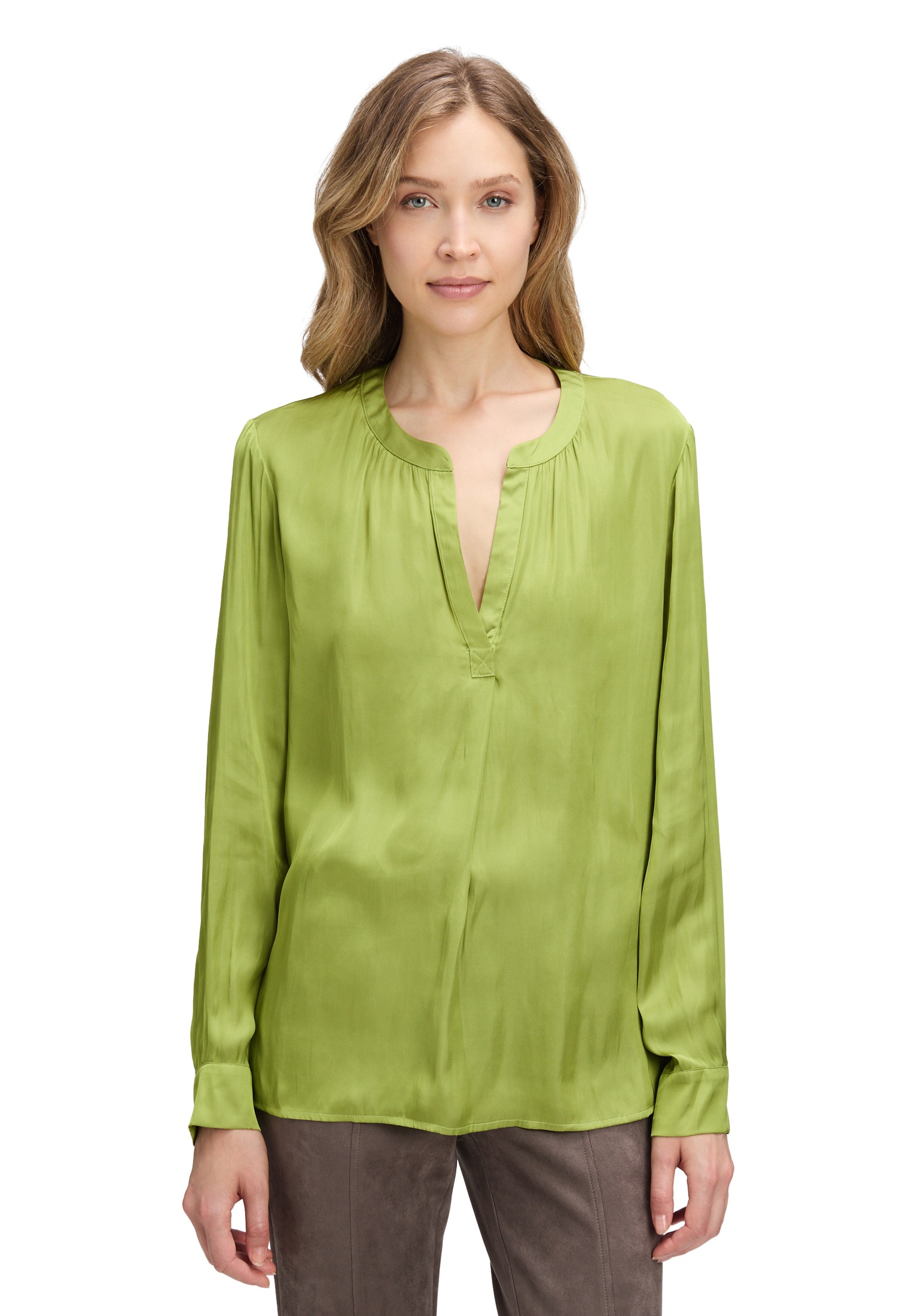 Betty Barclay Satinbluse "Damen Satin-Bluse langarm" günstig online kaufen