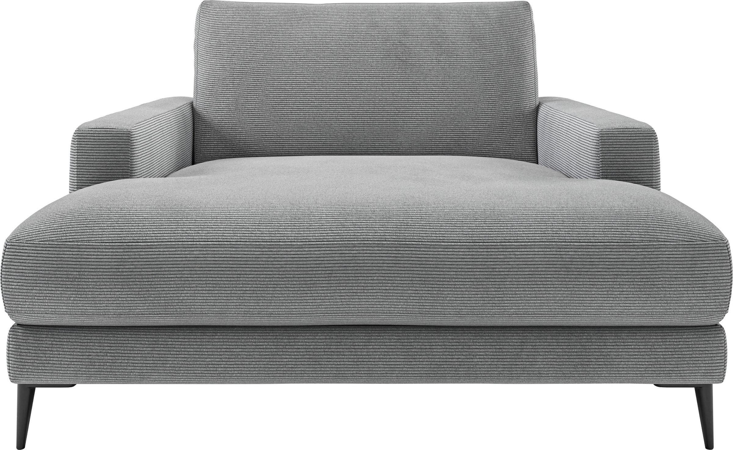 Home affaire Chaiselongue "Downtown Loungemöbel zum Relaxen, B/T/H: 132/170/84 cm" auch in Bouclé, Cord und Easy care - leicht mir Wasser zu reinigen