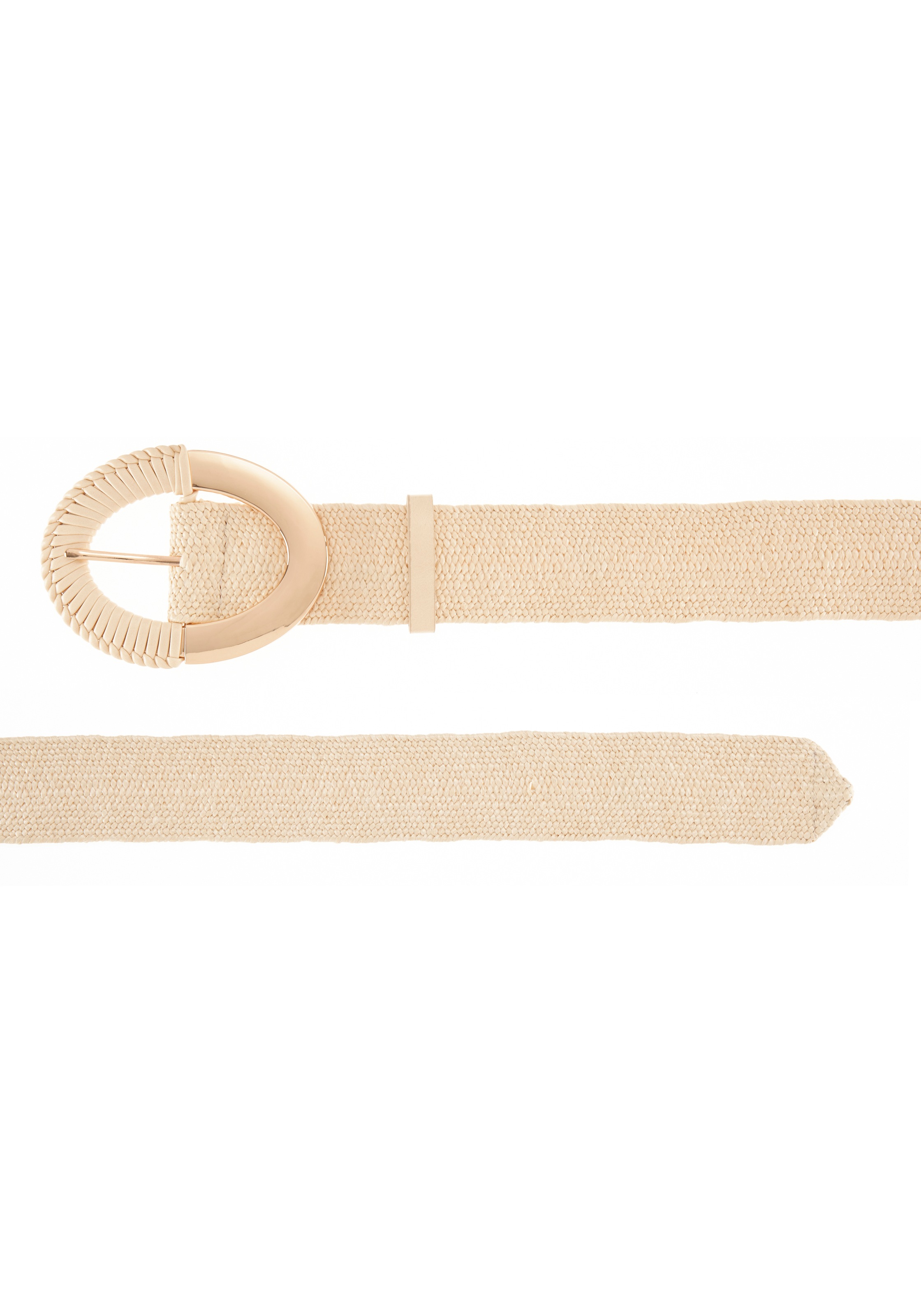 Thumbnail - LASCANA Taillengürtel "Stretchgürtel" Schmuckgürtel, elastischer Gürtel für Kleid & Overall, Bast-Optik