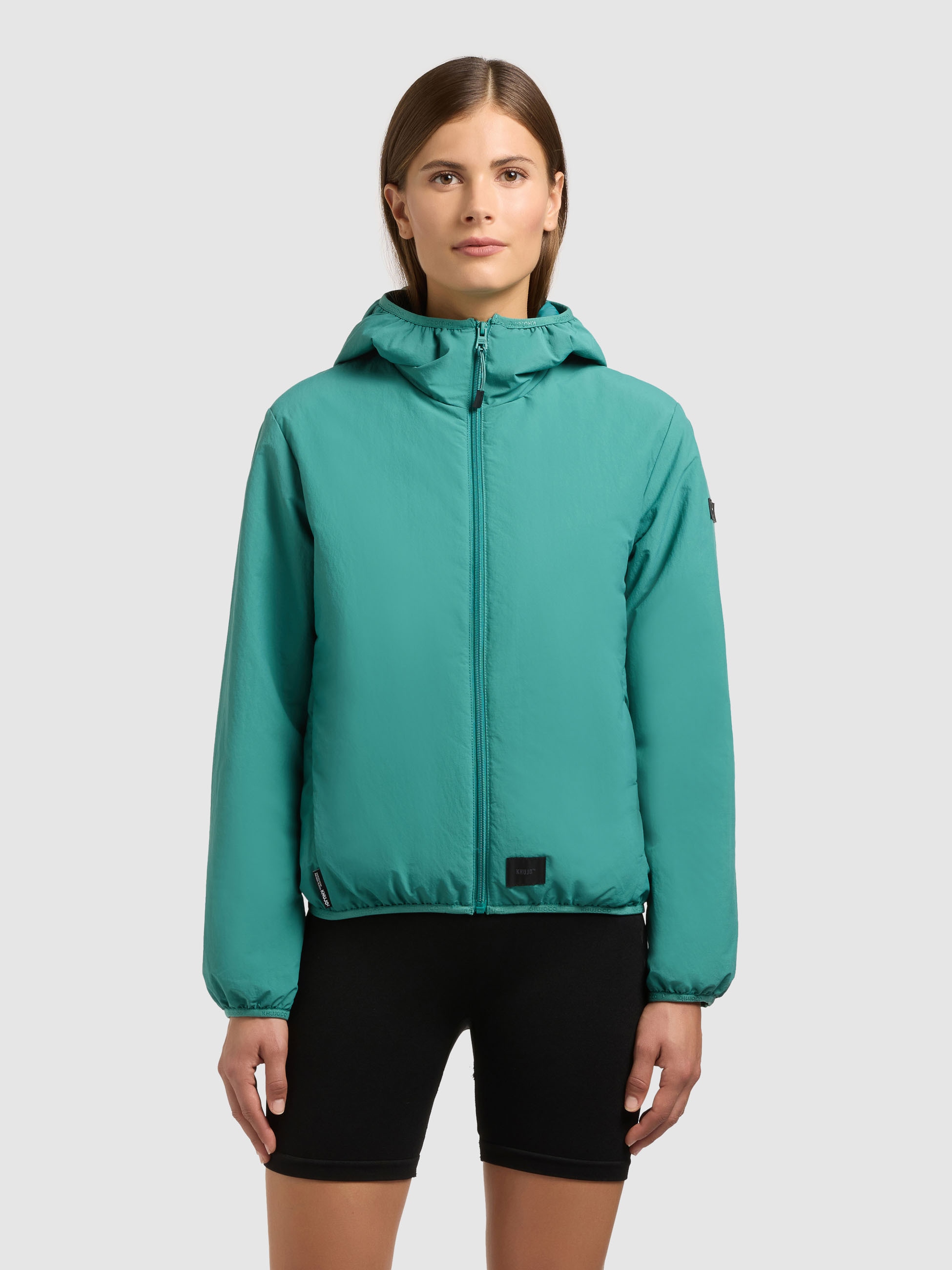 khujo Blouson »SHELLY2« mit Kapuze
