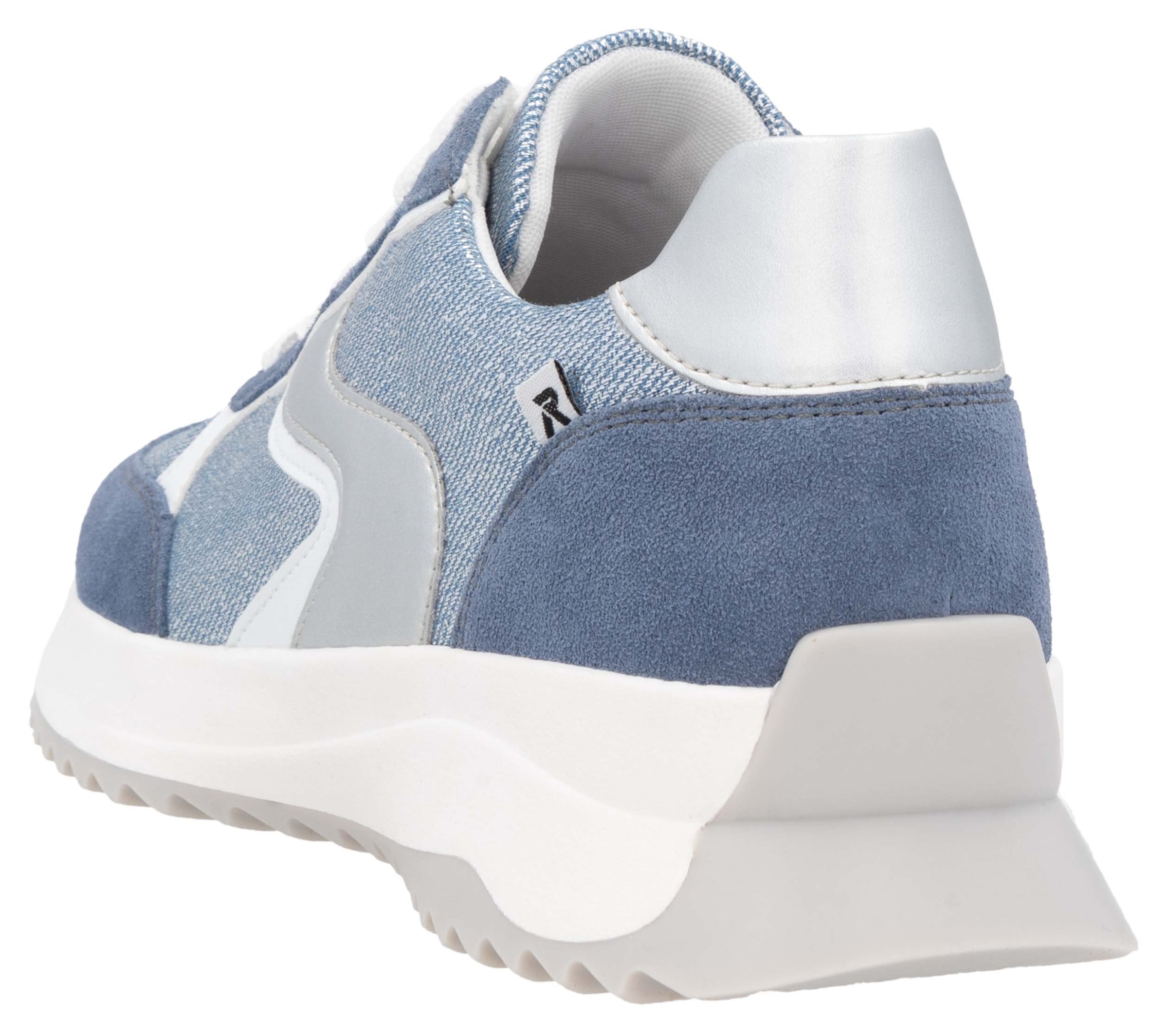 RIEKER Sport Keilsneaker, Schnürschuh, Halbschuh, Freizeitschuh im Streetwear-Style