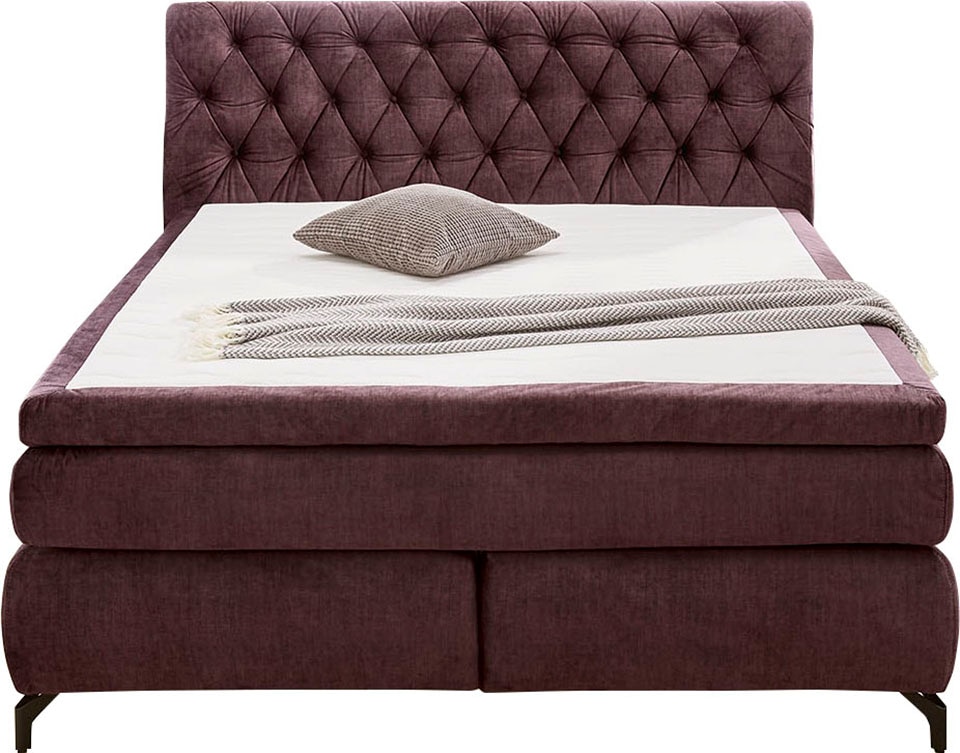 Jockenhöfer Gruppe Boxspringbett "Scarlett mit einer hochwertigen 7-Zonen-T günstig online kaufen