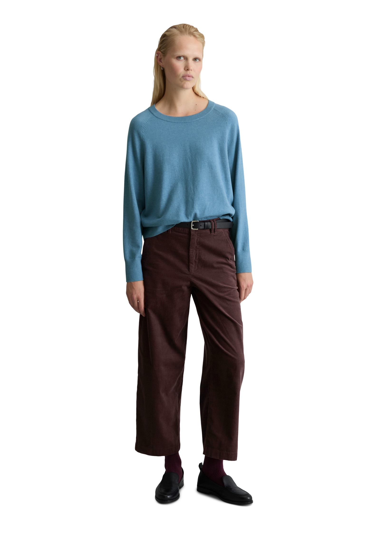 Marc O'Polo DENIM Strickpullover »aus Soft Cotton Stretch«