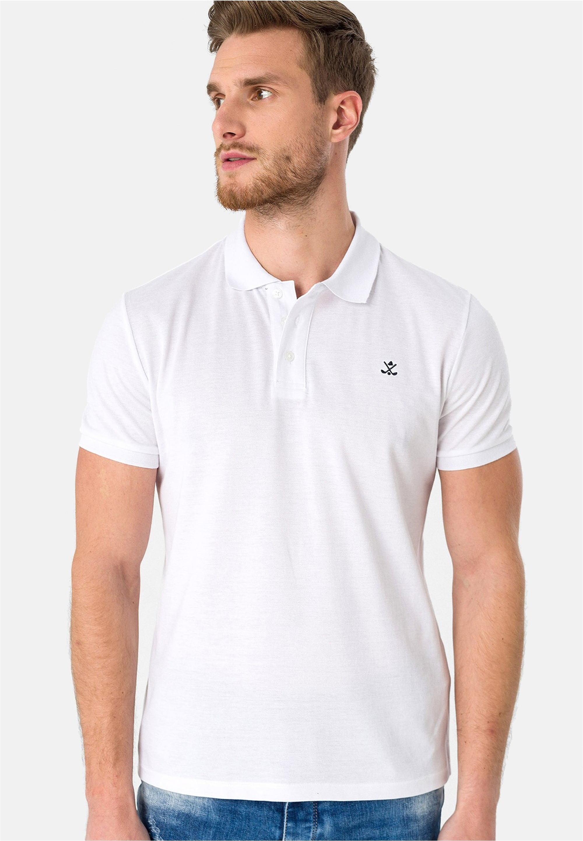SIR RAYMOND TAILOR Poloshirt »Wheaton«, (1 tlg.), mit klassischem Kragen und kurzer Knopfleiste