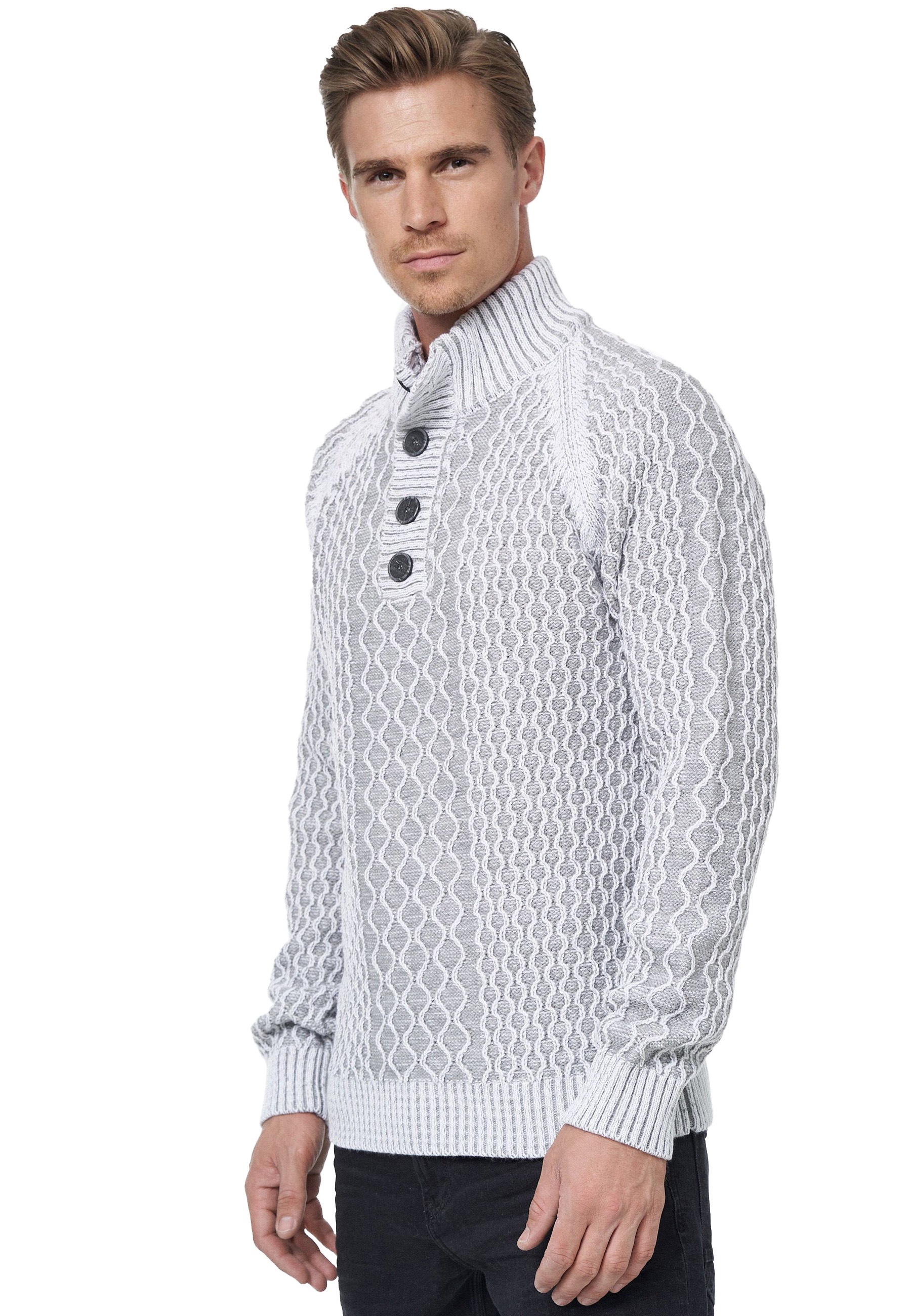 Rusty Neal Strickpullover, in tollem Grobstrick-Design