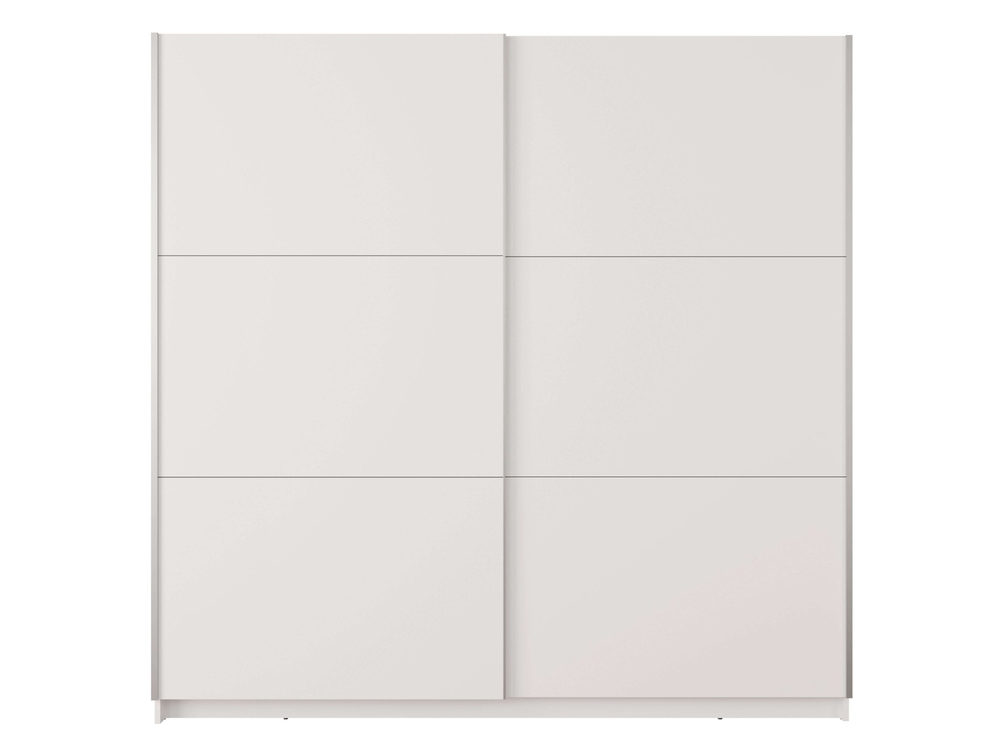 INOSIGN Kleiderschrank »Fresno Wäscheschrank mit 5 Einlegeböden und Kleiderstange«, Garderobe mit 2 Schwebetüren, B/H/T 200/207/62 cm