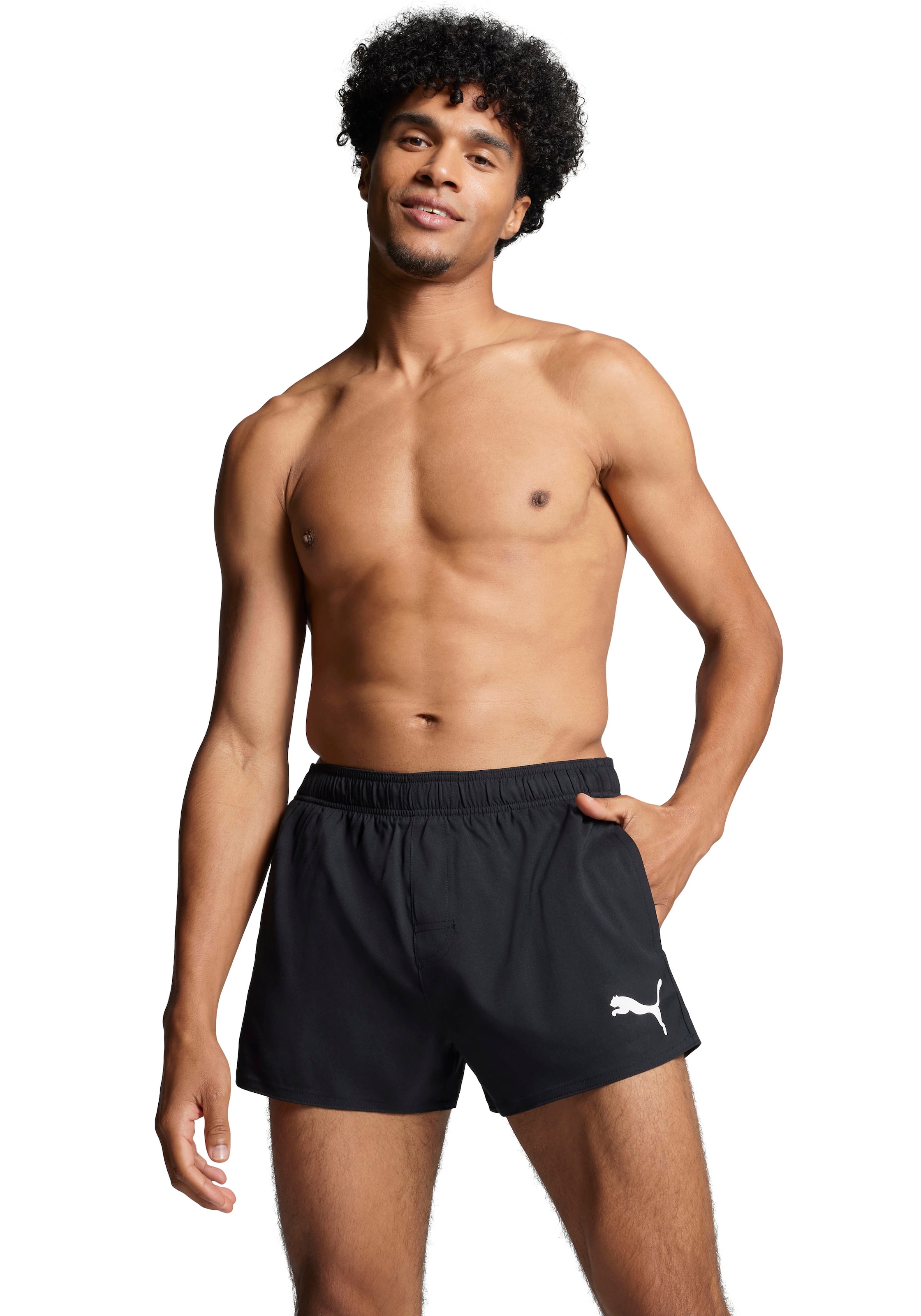 PUMA Badeshorts "PUMA SWIM MEN SHORT SHORTS 1P", mit Seitentaschen günstig online kaufen
