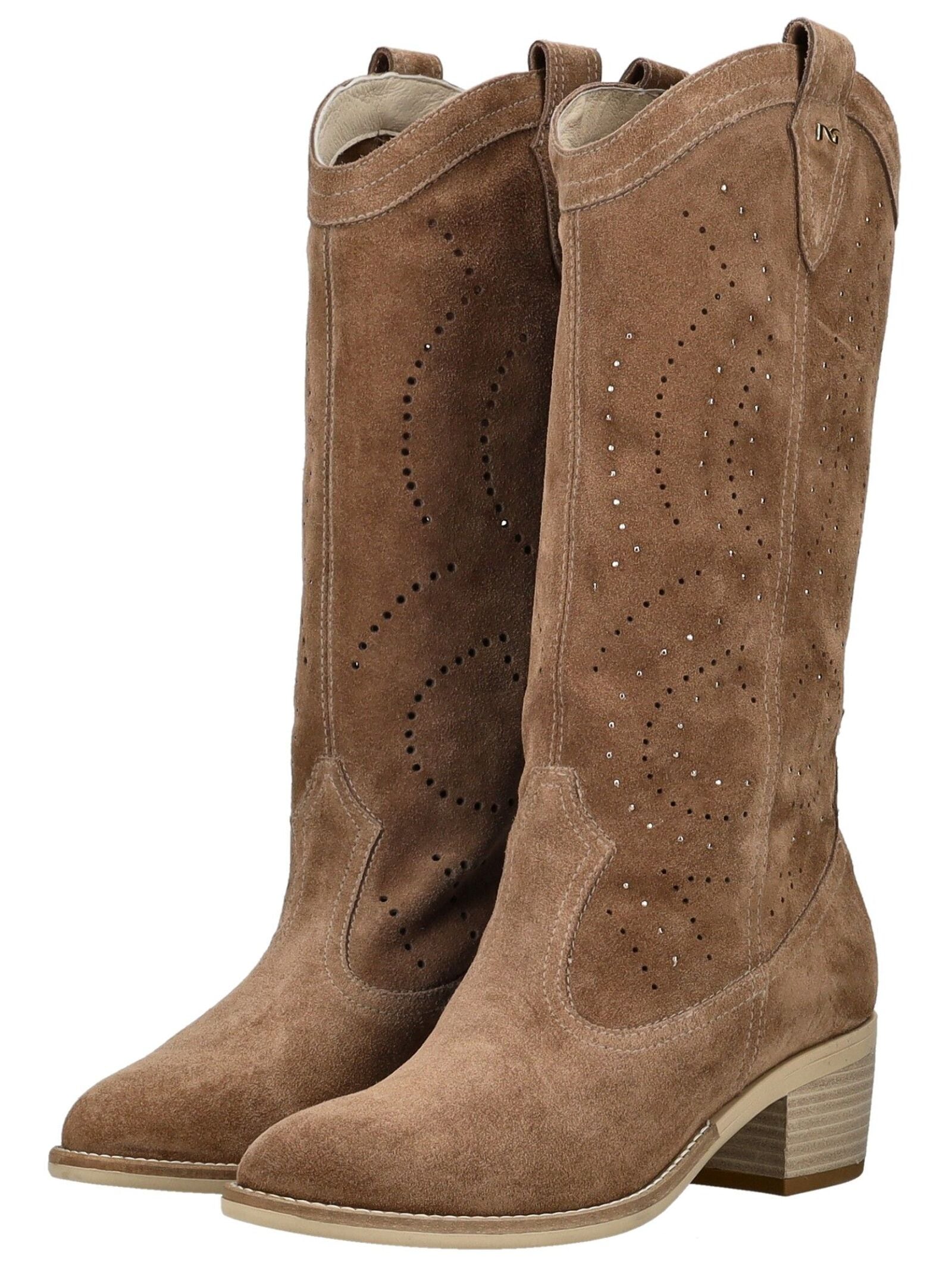 Nero Giardini Bikerboots »Nero Giardini Stiefel Veloursleder«