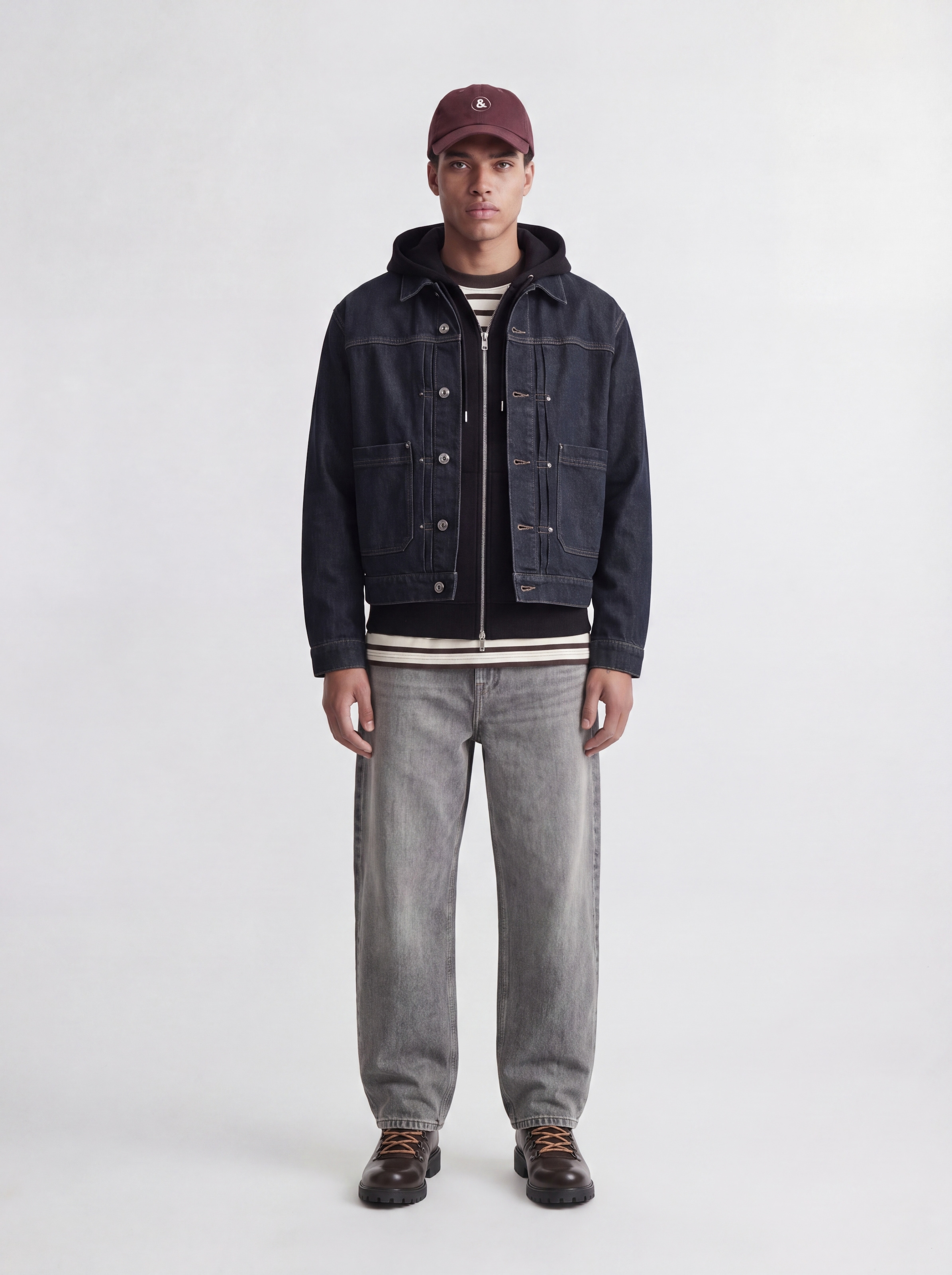 Jack & Jones Kapuzensweatjacke »JJEACE SWEAT ZIP HOOD NOOS« Baumwollmischung, relaxed fit