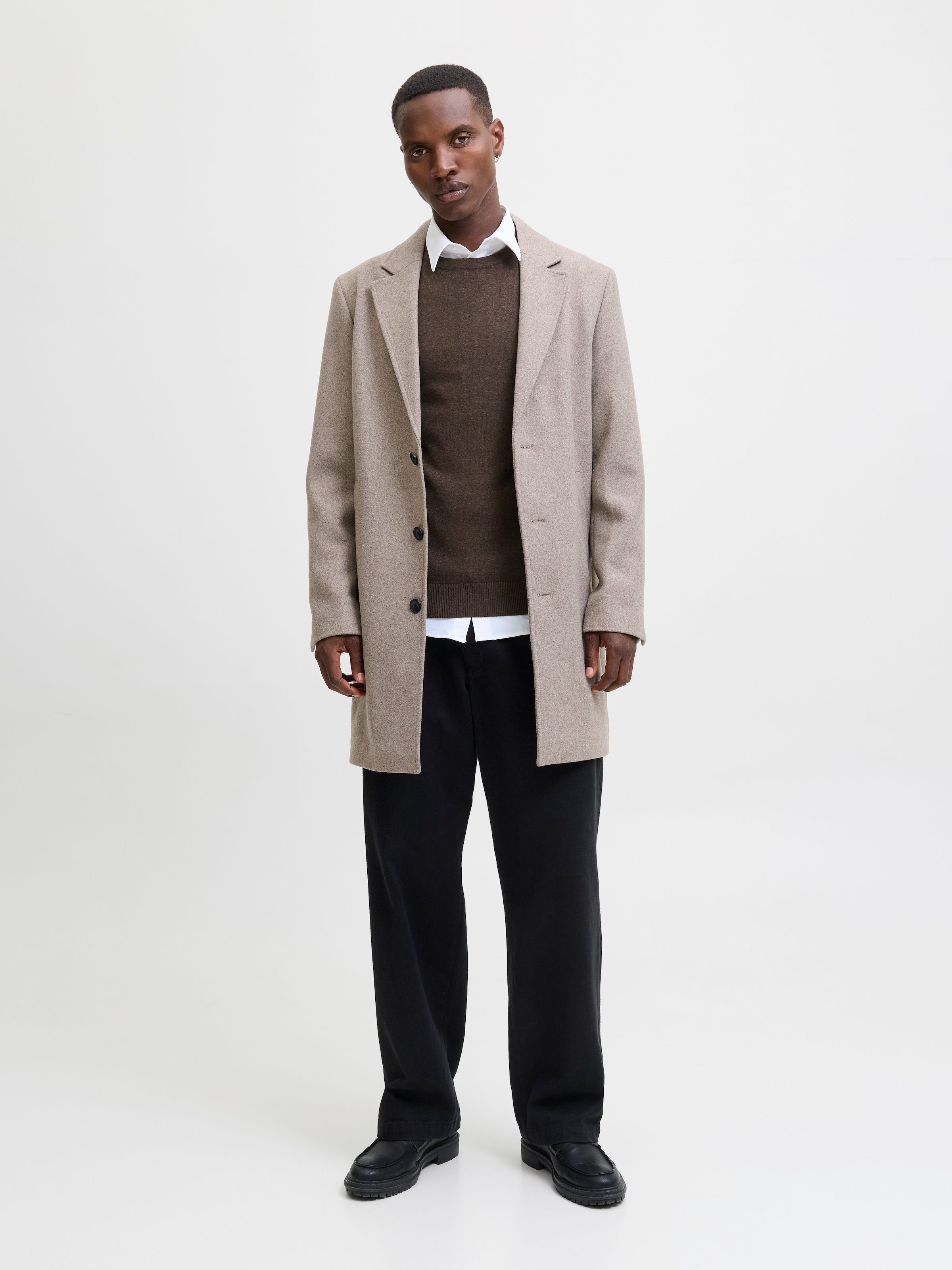 Jack & Jones Strickpullover »JJEEMIL KNIT CREW NECK NOOS«, mit Rundhalsausschnitt