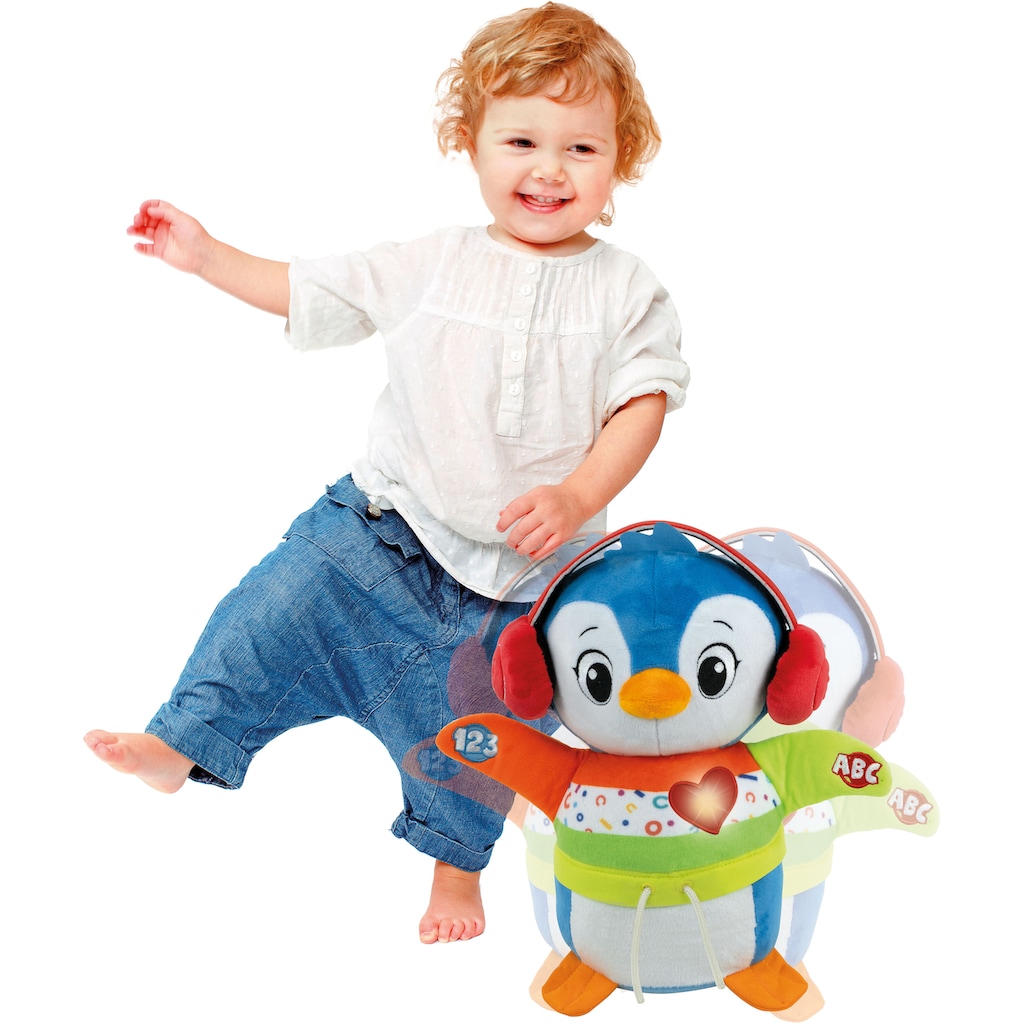 Clementoni® Kuscheltier »Baby Clementoni, Tanz-mit-mir Pinguin«