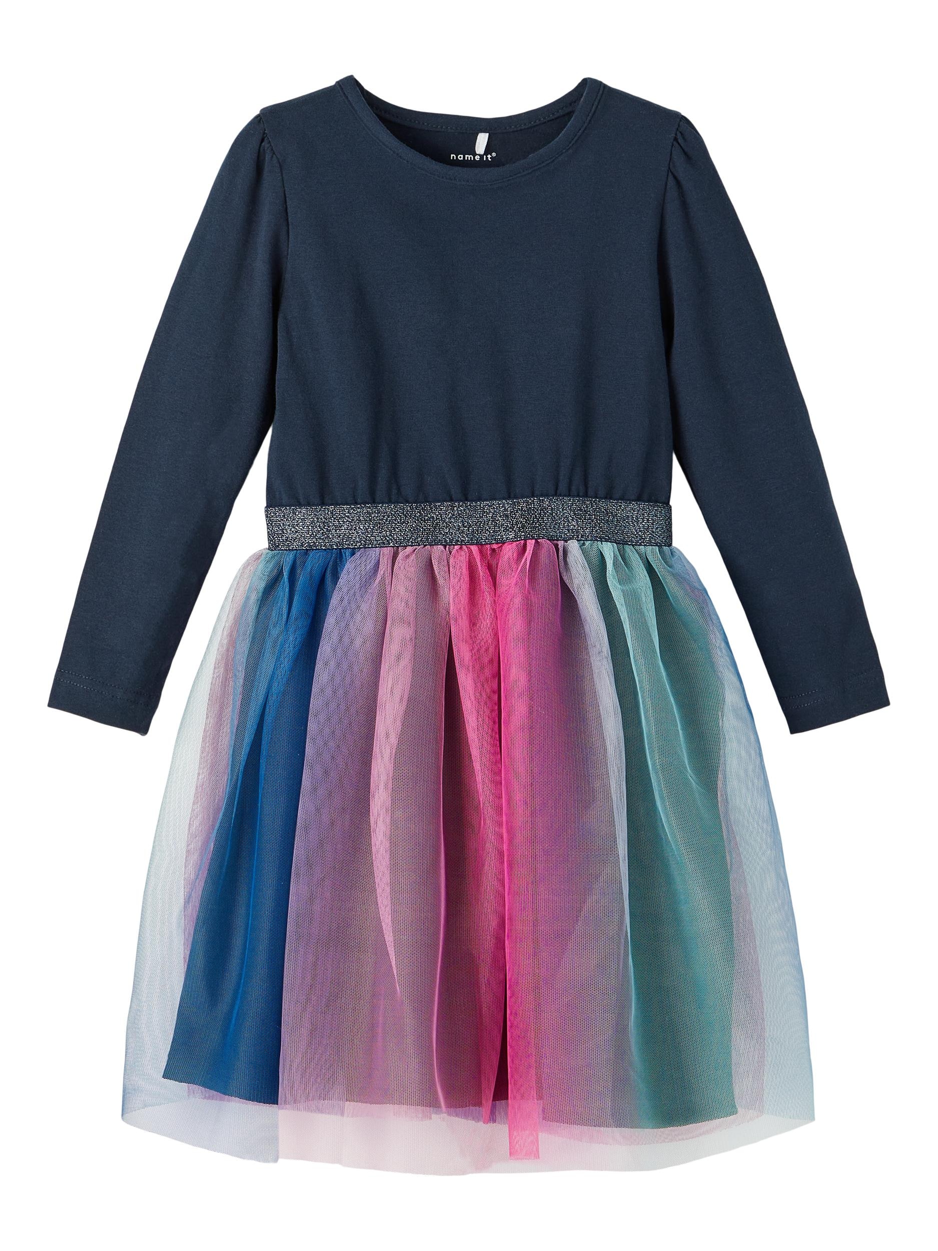 ▷ Minikleid mit It Tüllrock BAUR »NMFOMINA für Name | DRESS«, LS