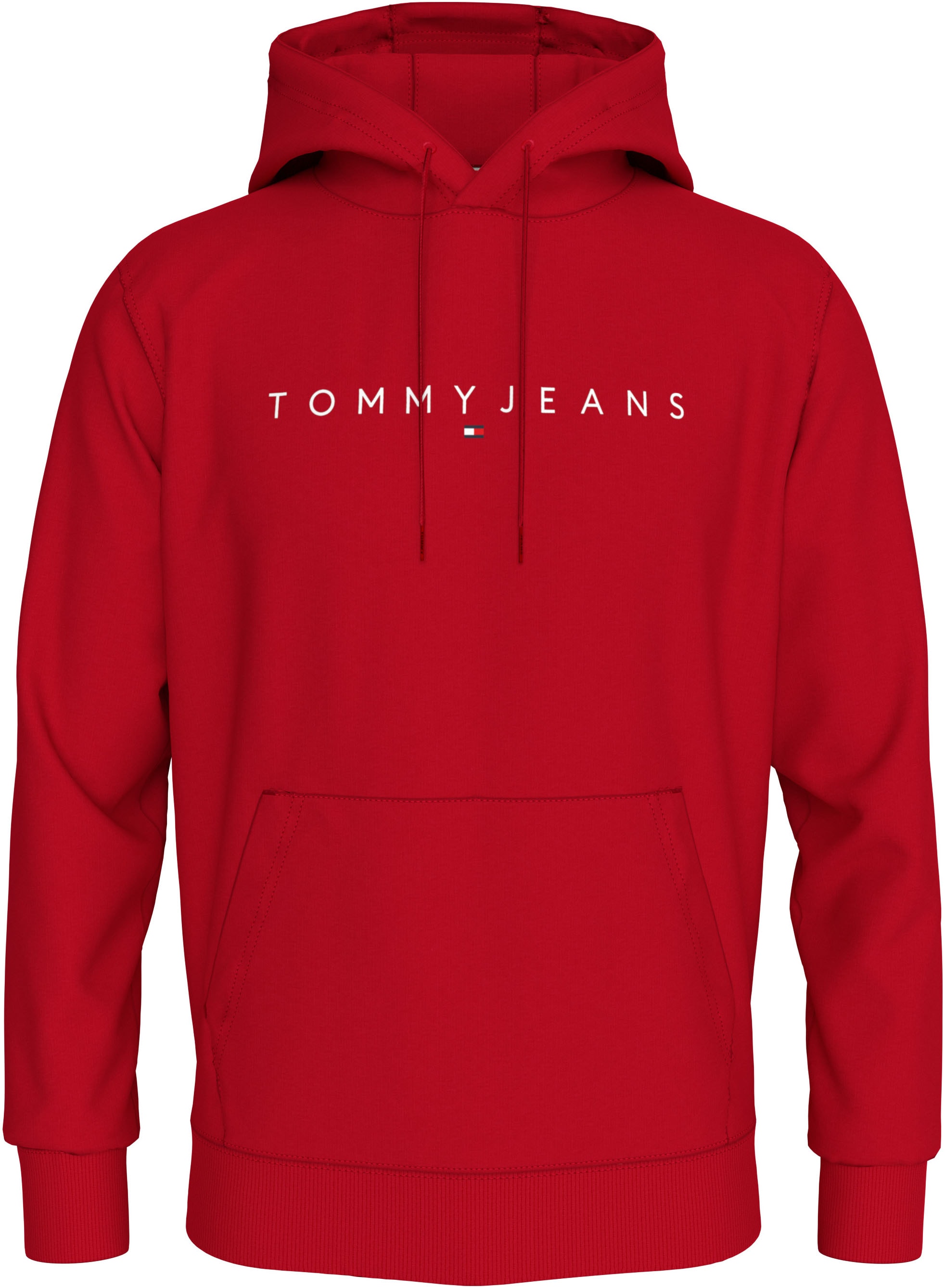 Tommy Jeans Kapuzensweatshirt »TJM REG LINEAR LOGO HOODIE EXT«, mit Kordel