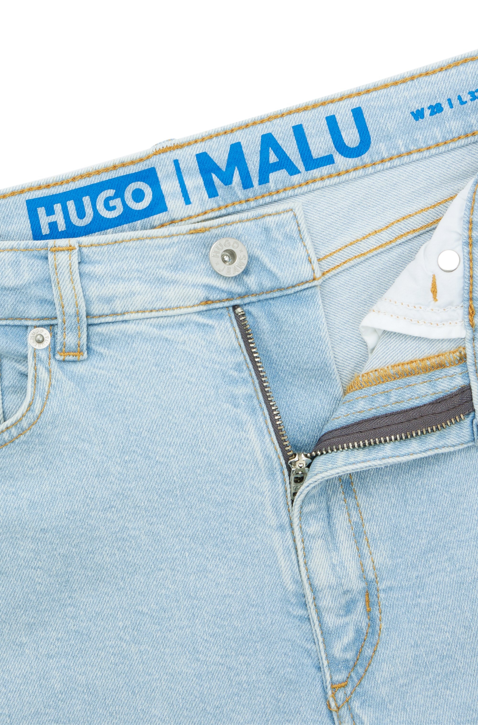HUGO Blue Skinny-fit-Jeans »Malu« Skinny Fit mit mittlerer Leibhöhe