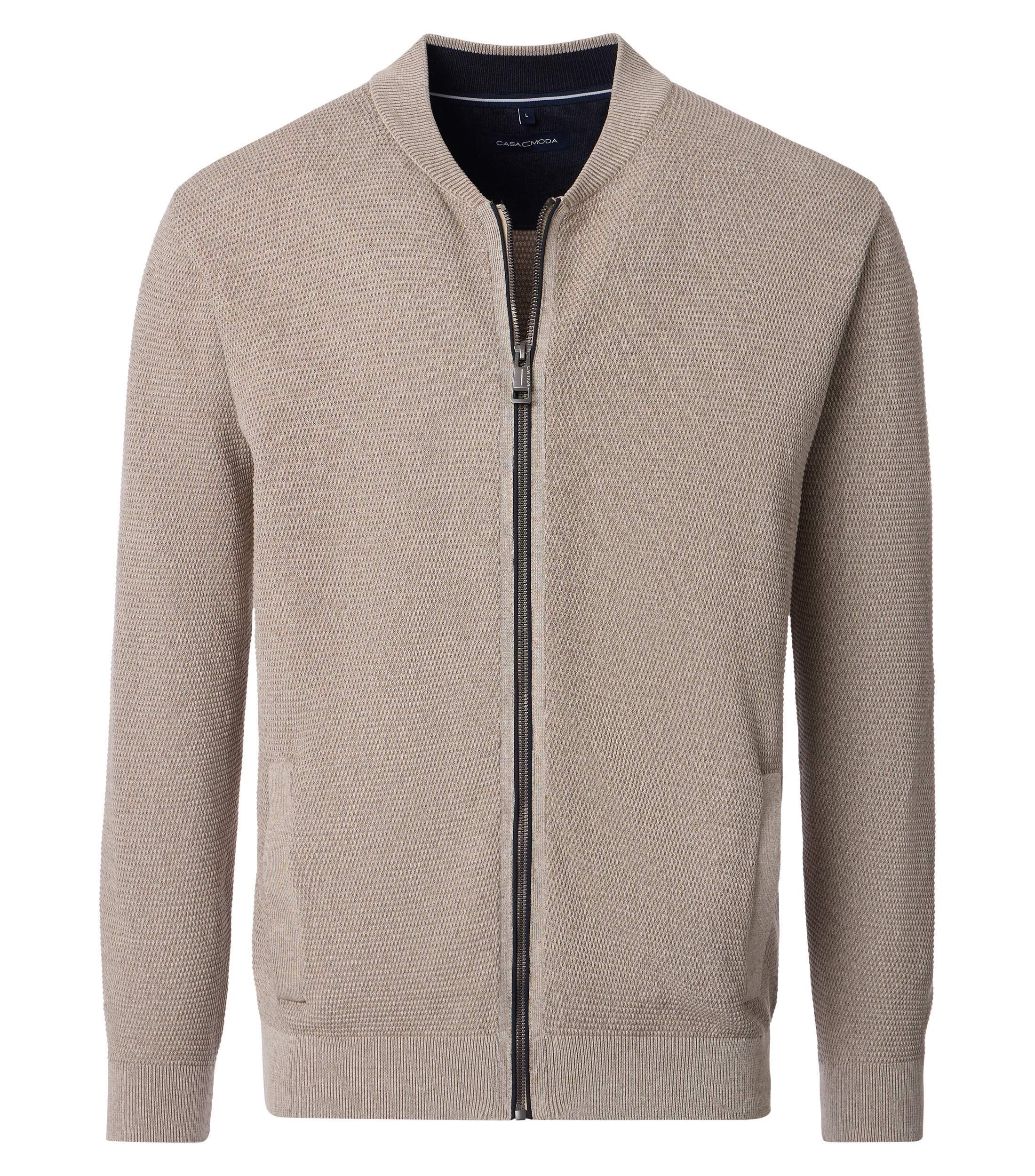 CASAMODA Strickjacke "CASAMODA Strickjacke uni" günstig online kaufen
