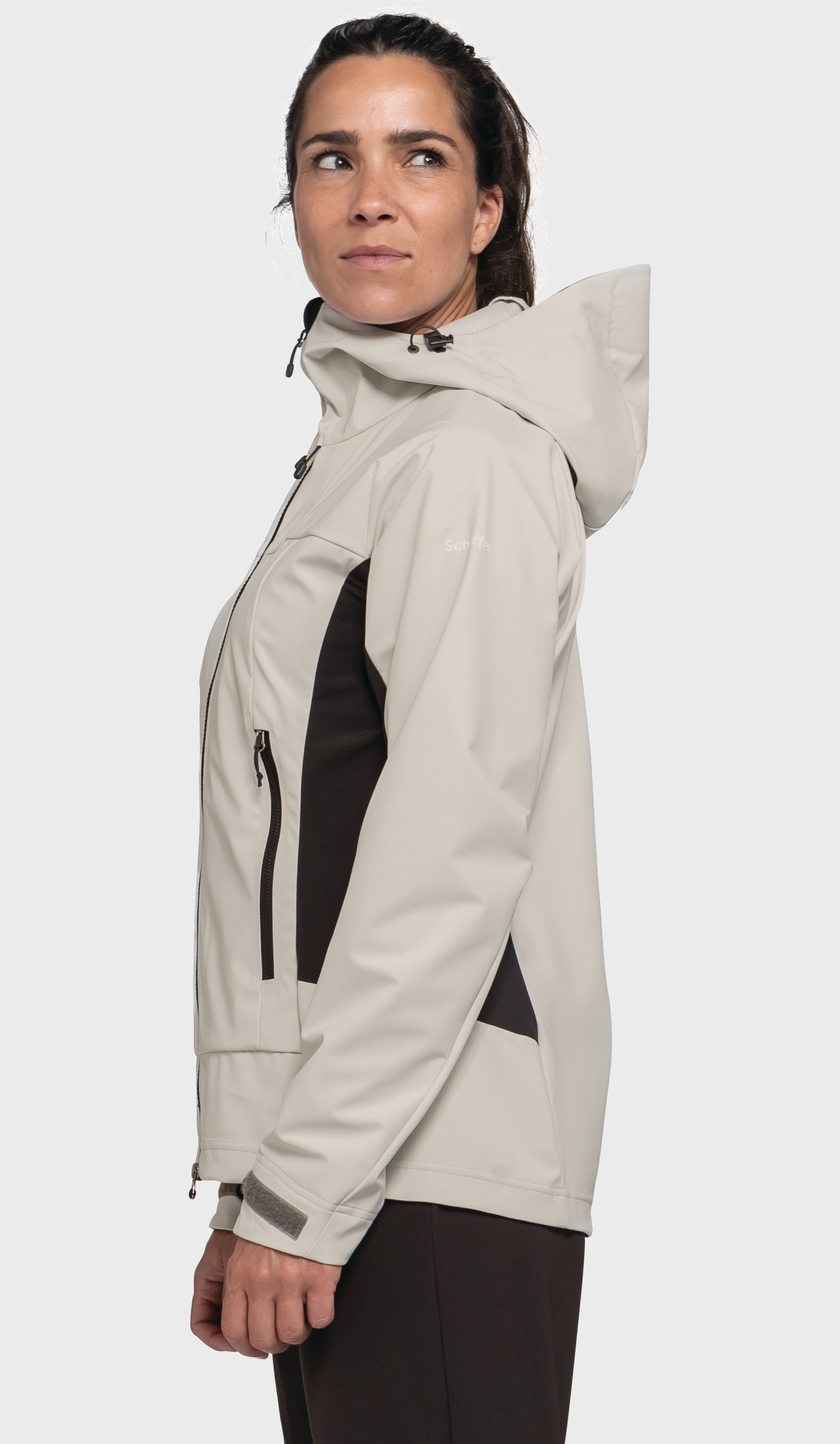 Schöffel Outdoorjacke »Softshell Jk Style Blaueis WMS« mit Kapuze