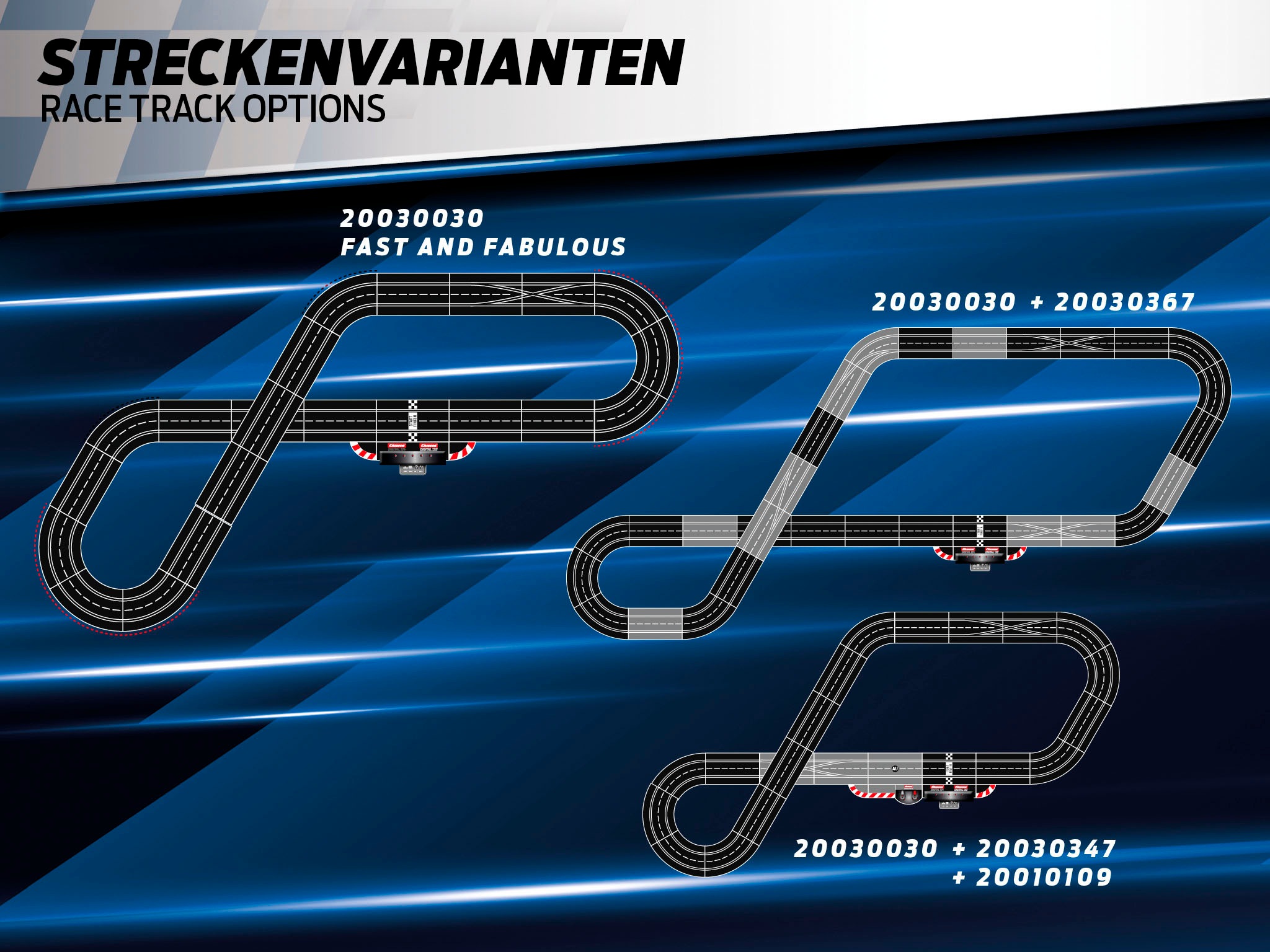 Carrera® Autorennbahn »Carrera® DIGITAL 132 - DTM Fast and Fabulous«