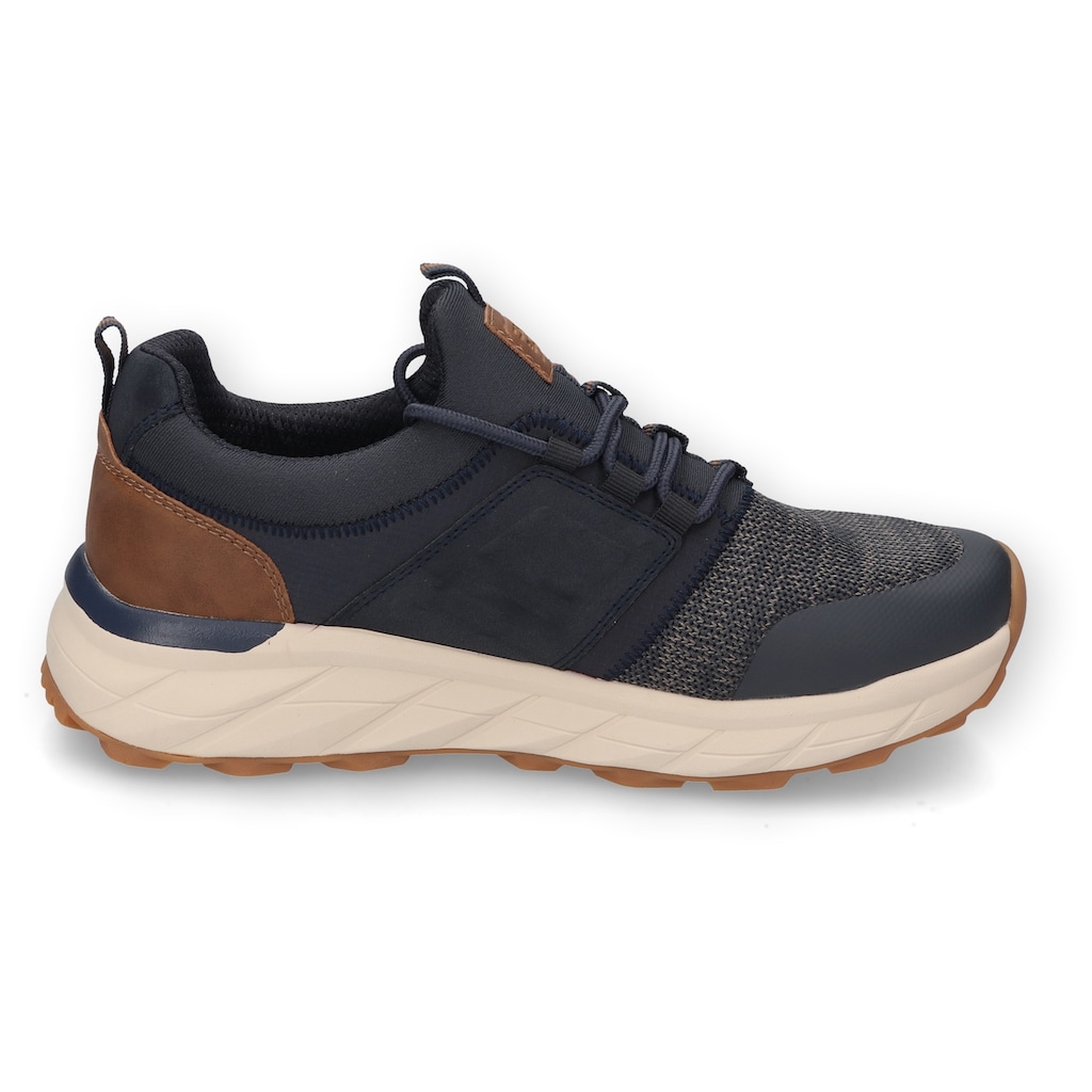 camel active Sneaker, im knitwear Look, Freizeitschuh, Halbschuh, Schnürschuh