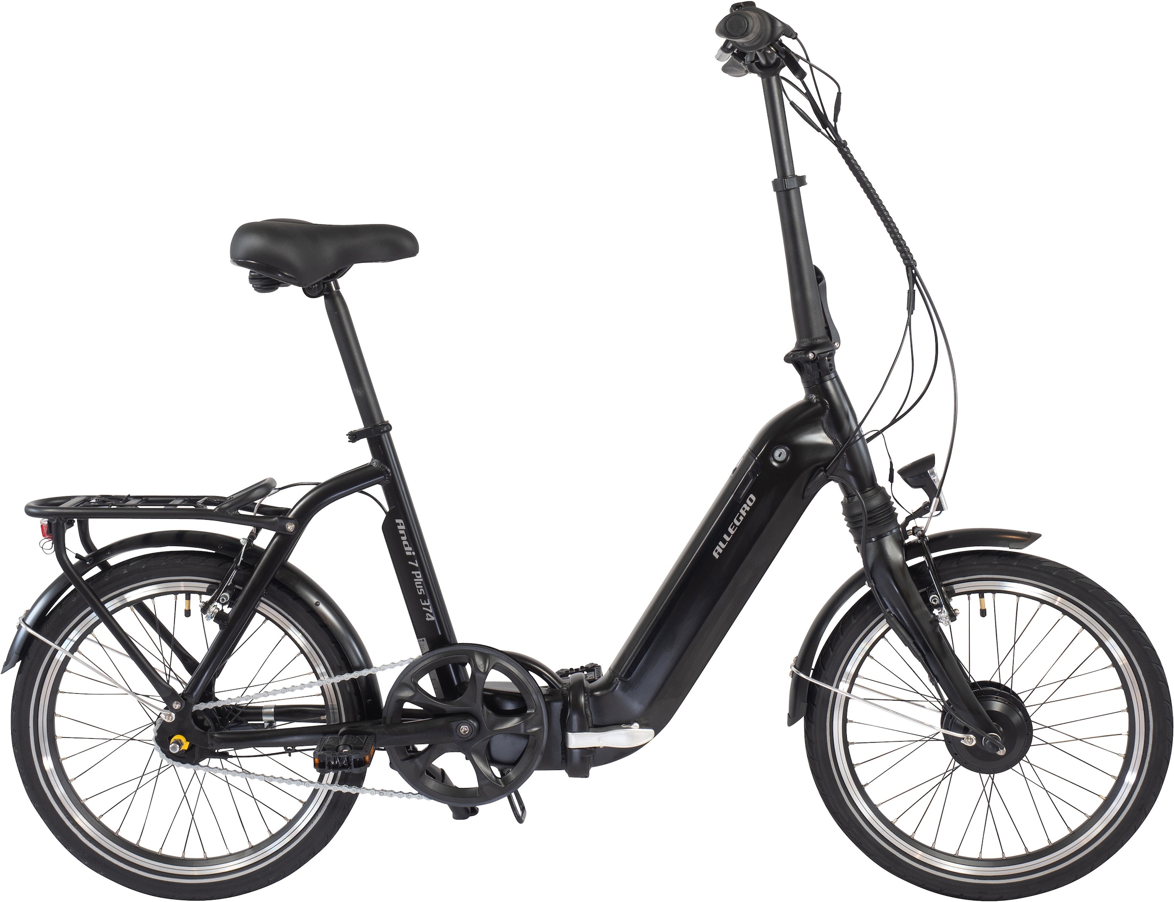 ALLEGRO E-Bike "Andi 7 Plus 374", 7 Gang, Shimano, Nexus, Frontmotor 250 W, Pedelec, Elektrofahrrad für Damen u. Herren