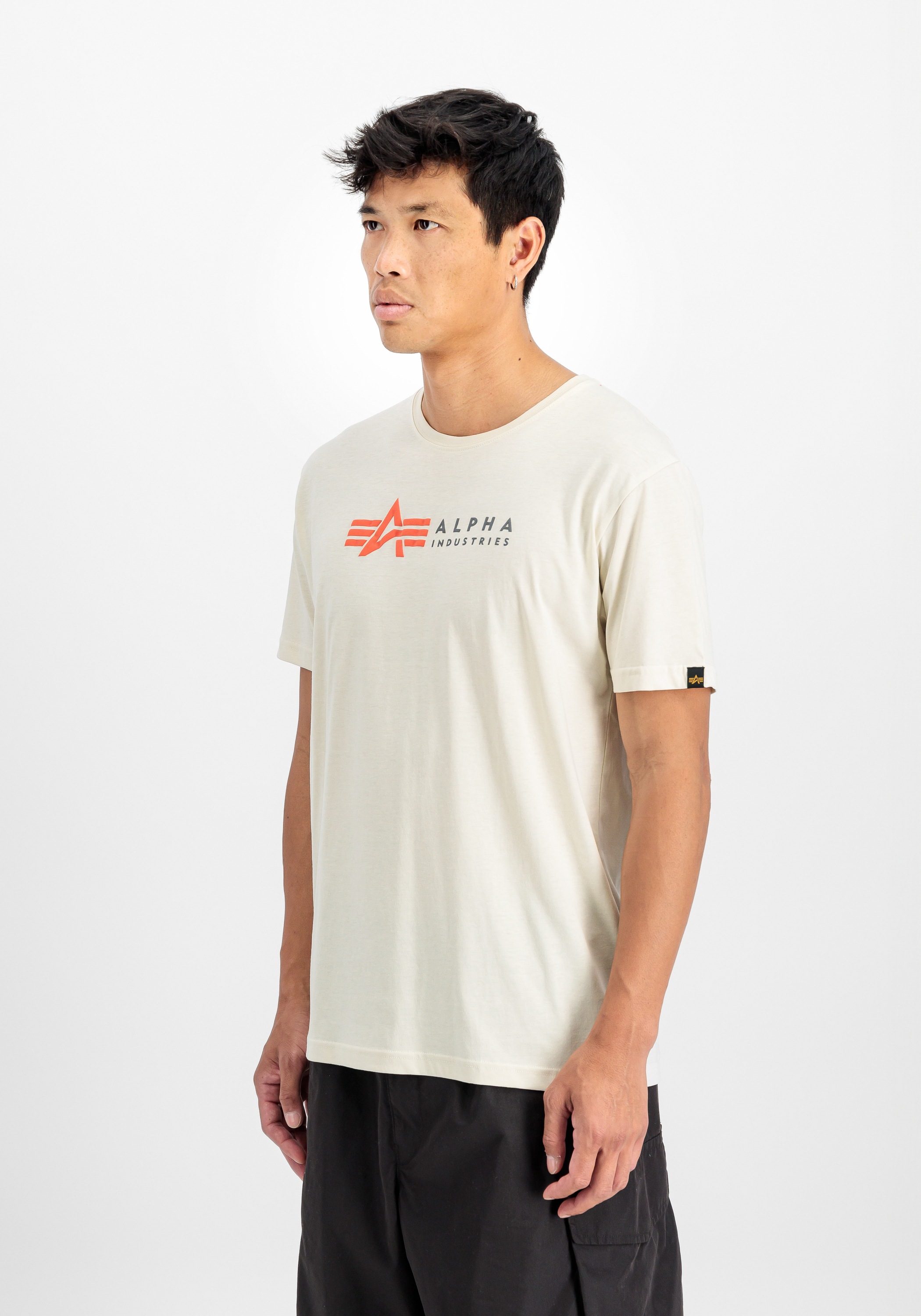Thumbnail - Alpha Industries T-Shirt "Alpha Label T-Shirt"