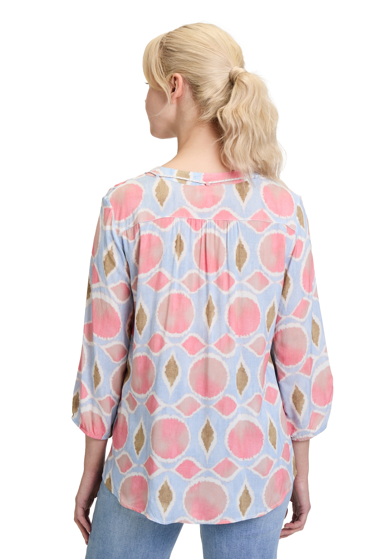 Cartoon Shirtbluse »Cartoon Blusenshirt mit Schnürung«