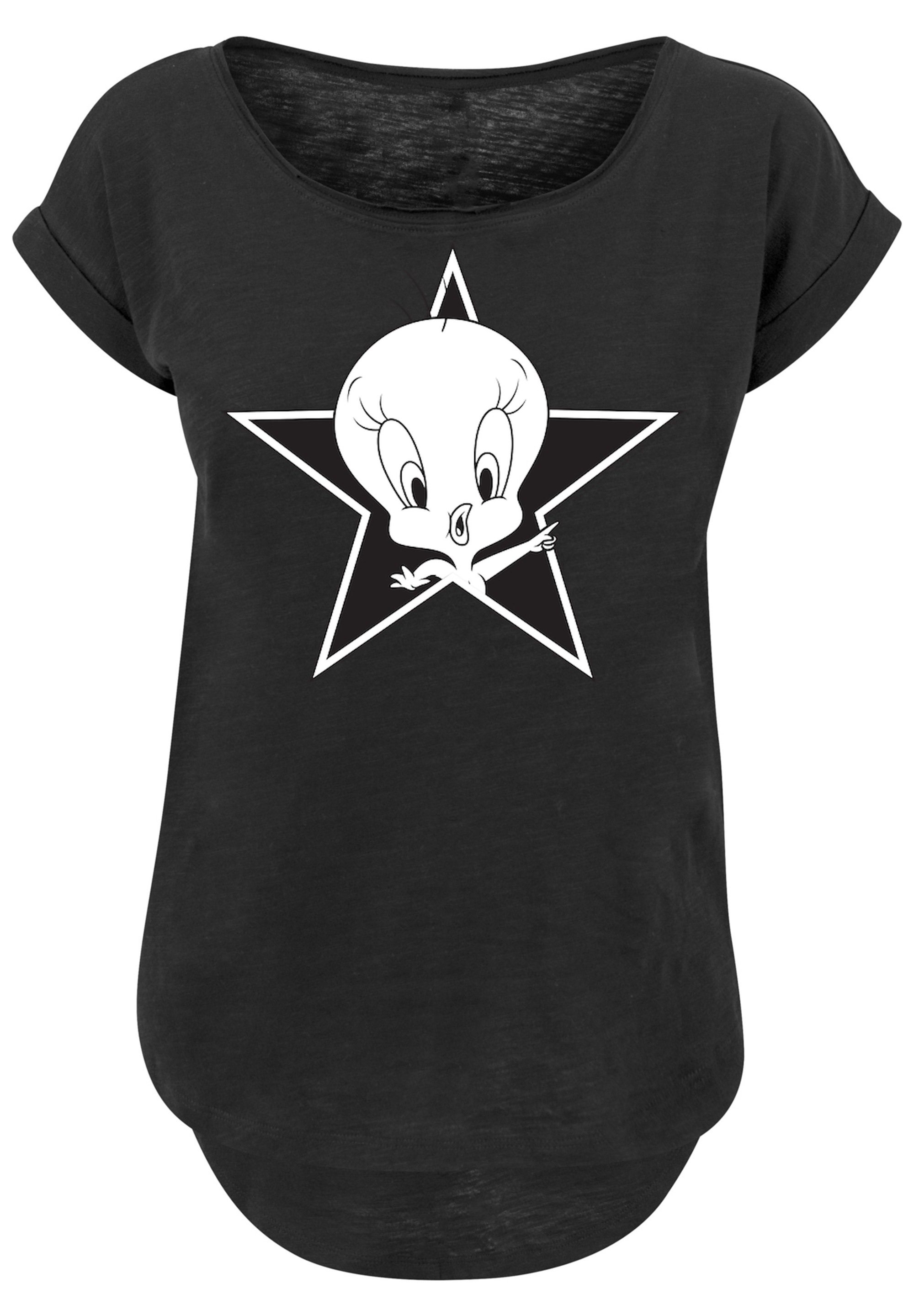 F4NT4STIC T-Shirt »Looney Tunes Tweetie'«, Print