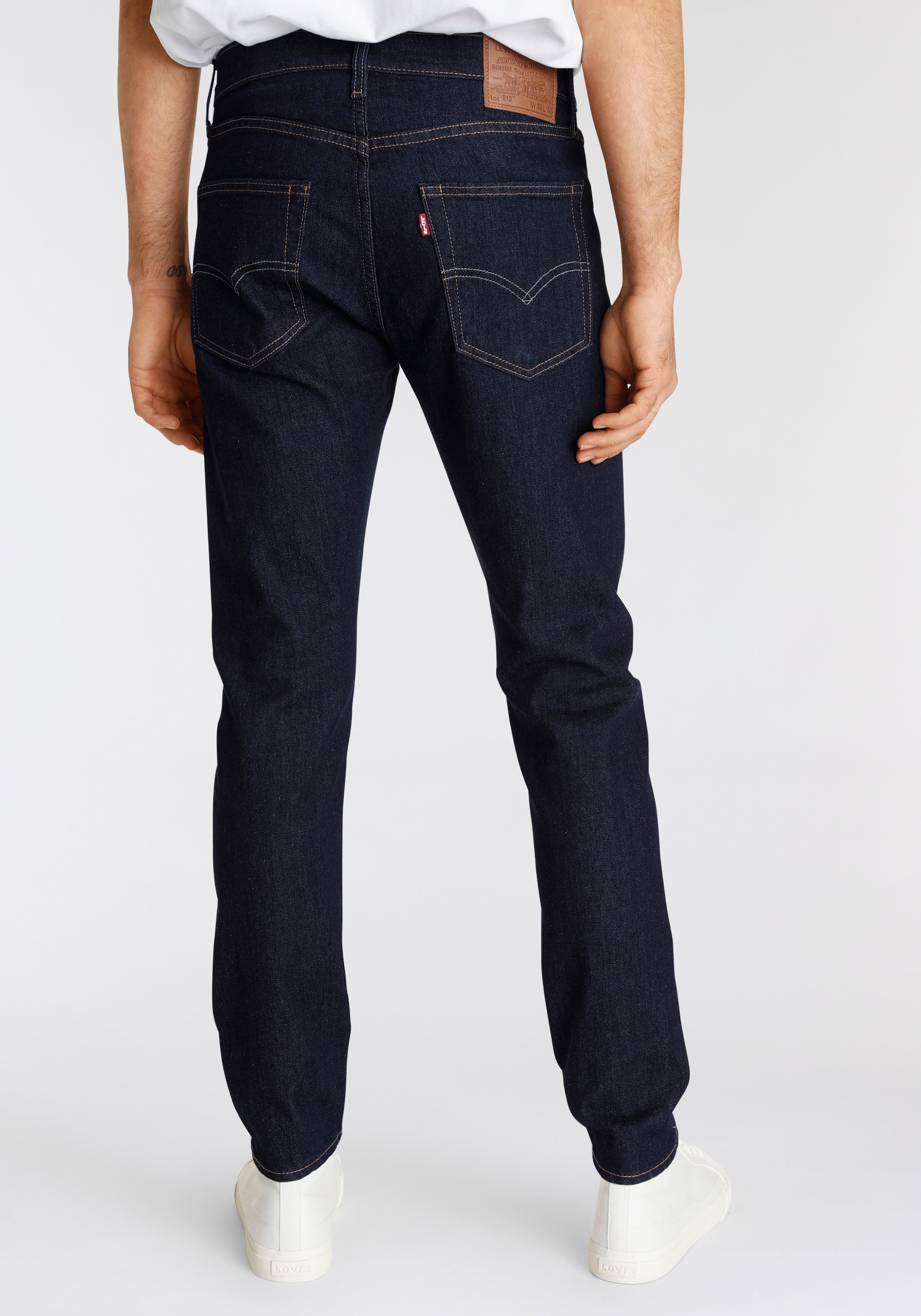 Levis "512 Slim Taper Fit" mit Markenlabel günstig online kaufen