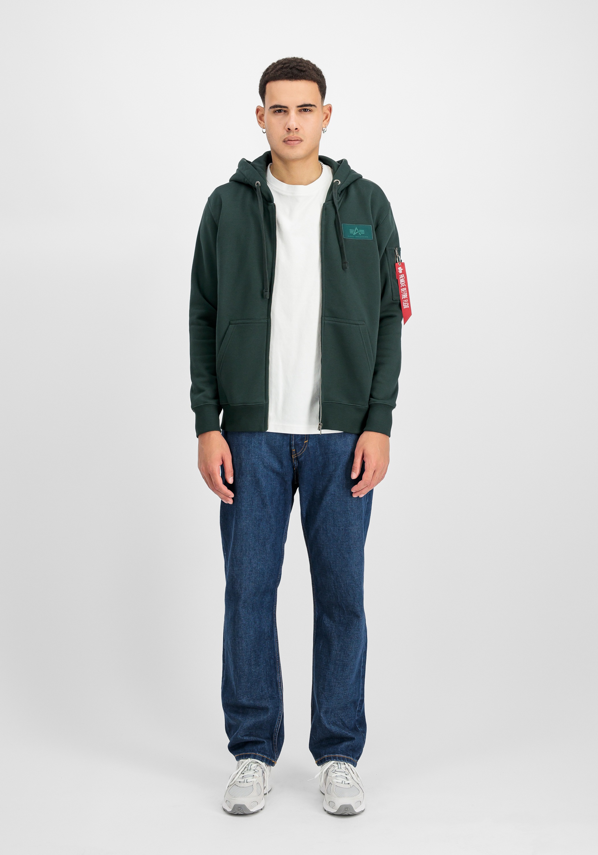 Thumbnail - Alpha Industries Hoodie "Backprint Zip Hoodie"