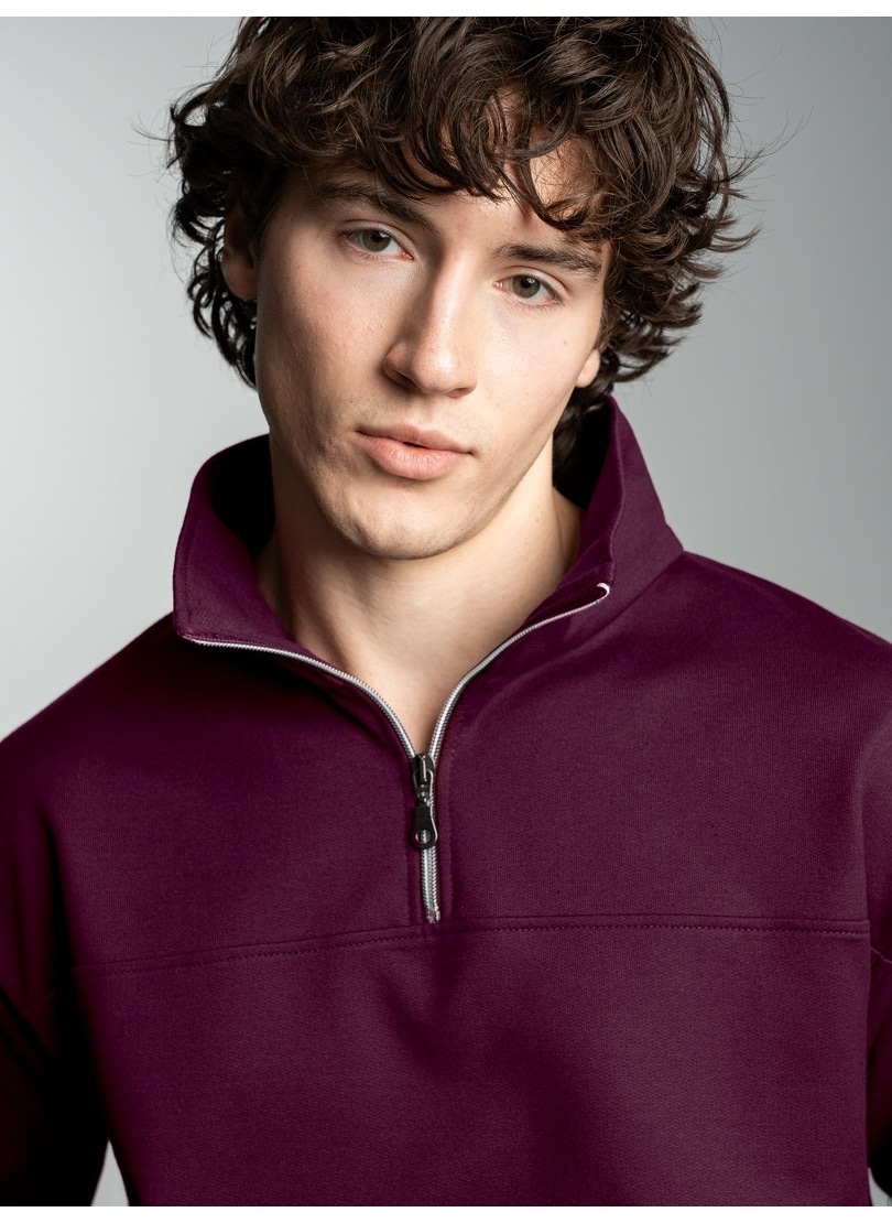 Trigema Sweatshirt "TRIGEMA Sweatshirt mit Reißverschluss" günstig online kaufen