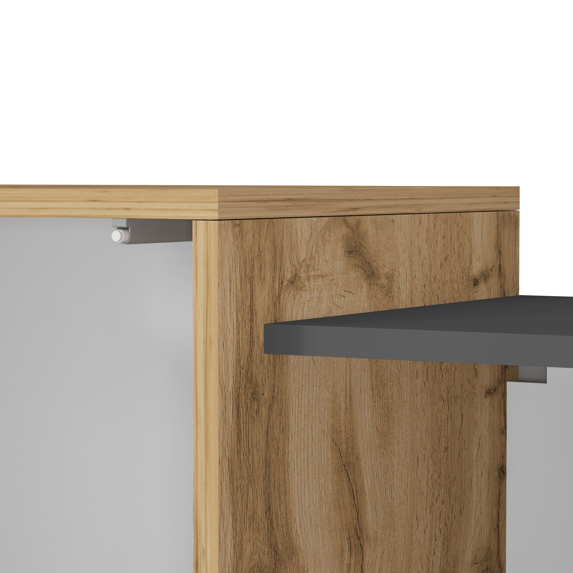 OTTO home Sideboard »Sideboard NEXOS, Kommode, Schrank, Kredenz« 1 Stk. tlg. Mit 5 Drehtüren, 8 geschlossenen Fächern, reversibel, B. 210 cm
