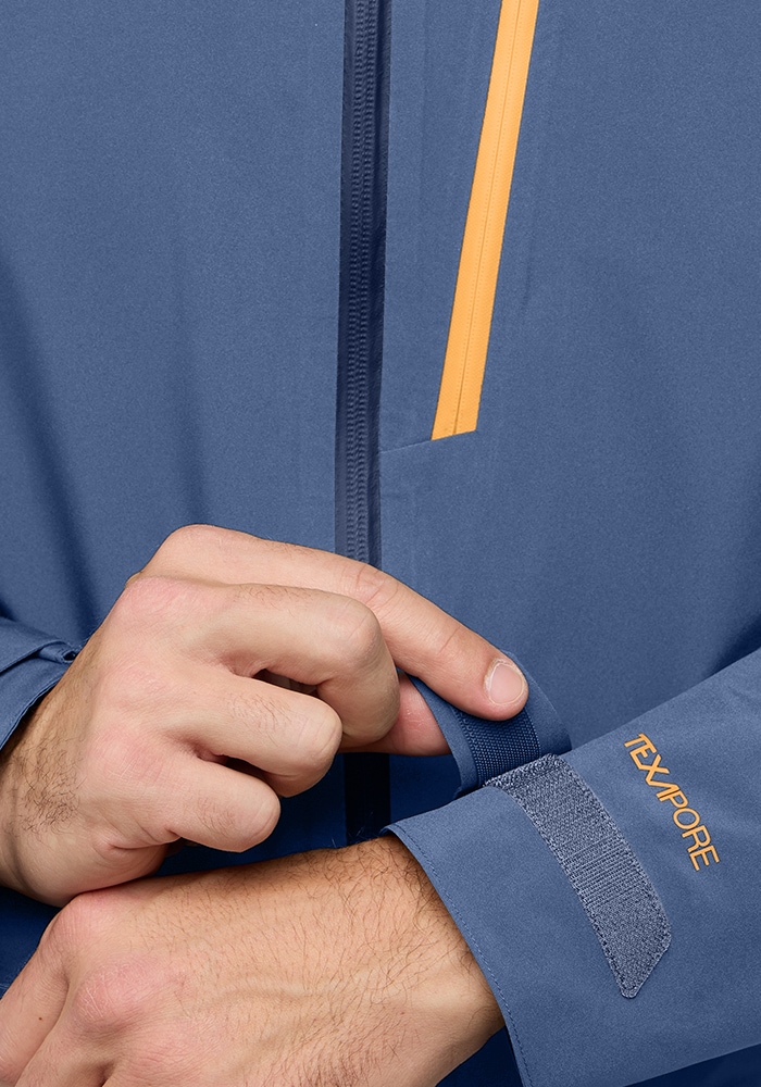 Jack Wolfskin Funktionsjacke »EAGLE PEAK 2L JKT M«, mit Kapuze