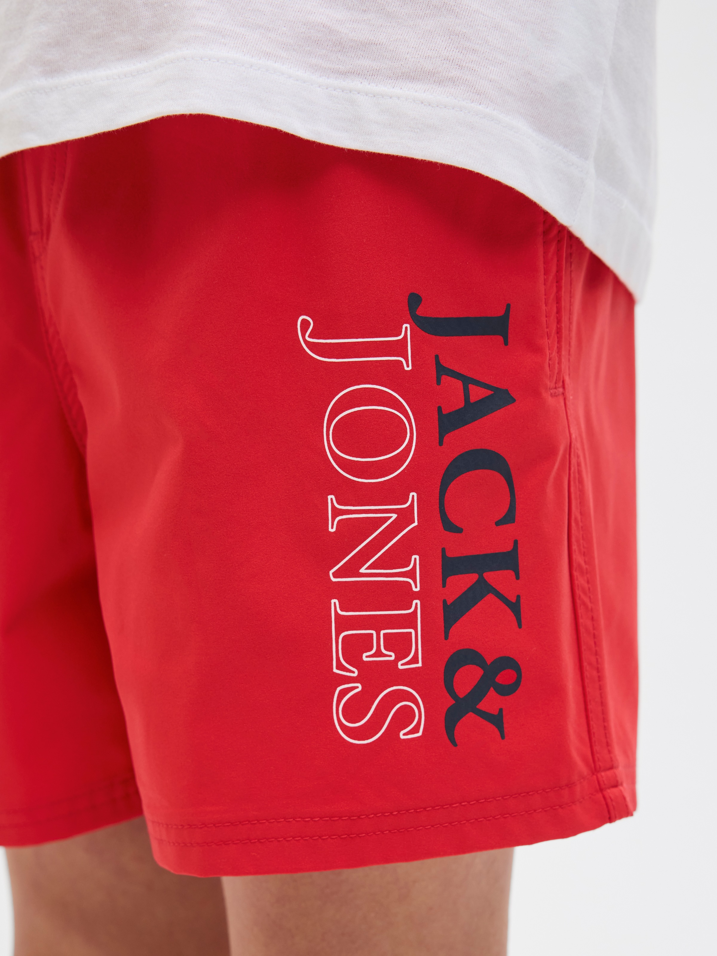 Jack & Jones Junior Badeshorts »JPSTMAUI JJSWIM DOUBLE LOGO AKM SN JNR«