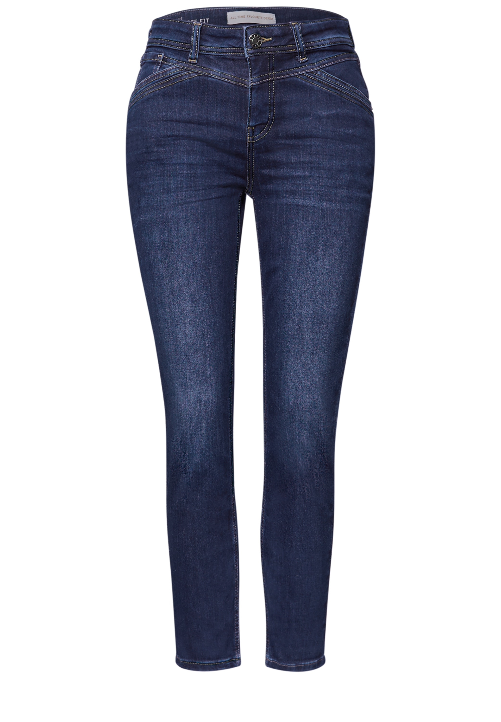 STREET ONE Loose-fit-Jeans Middle Waist
