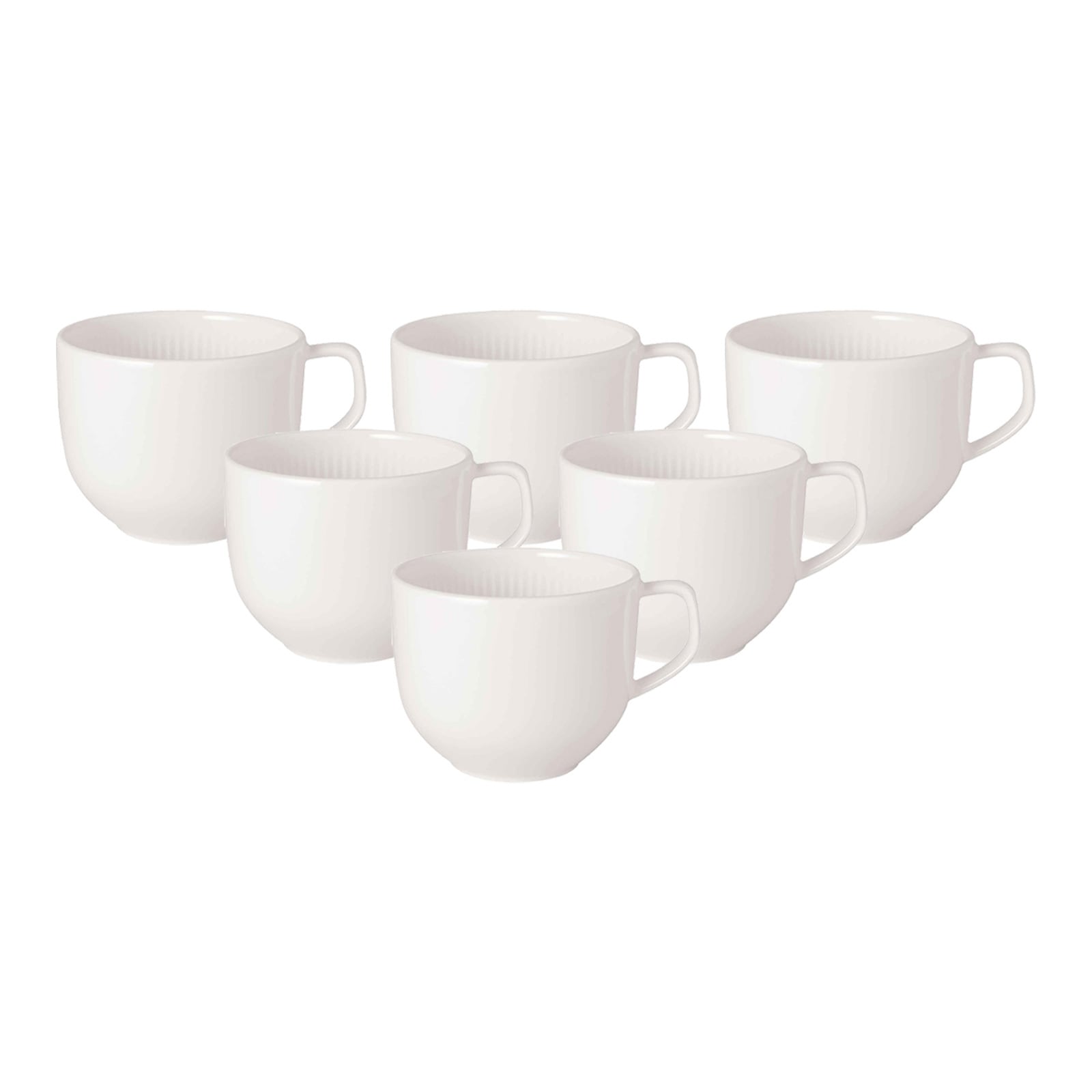 Villeroy & Boch Tasse "Kaffeetassen Afina 150 ml 6er Set weiß" günstig online kaufen