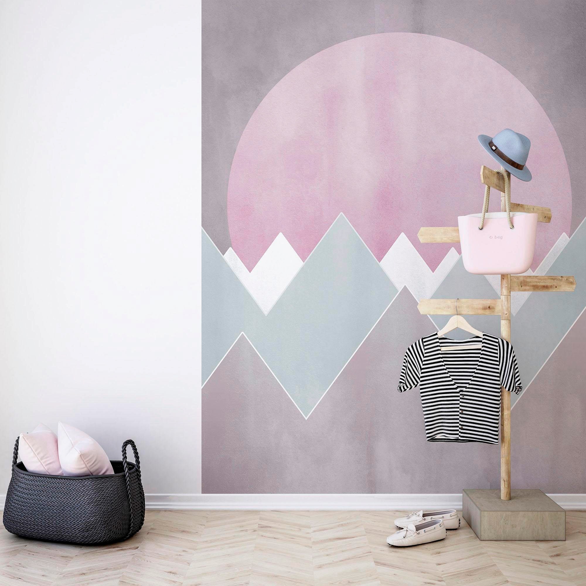 Komar Vliestapete »Digitaldruck Vlies -  Sunrise Gentle - Größe 200 x 250 cm« bedruckt glatt Wohnzimmer, Schlafzimmer