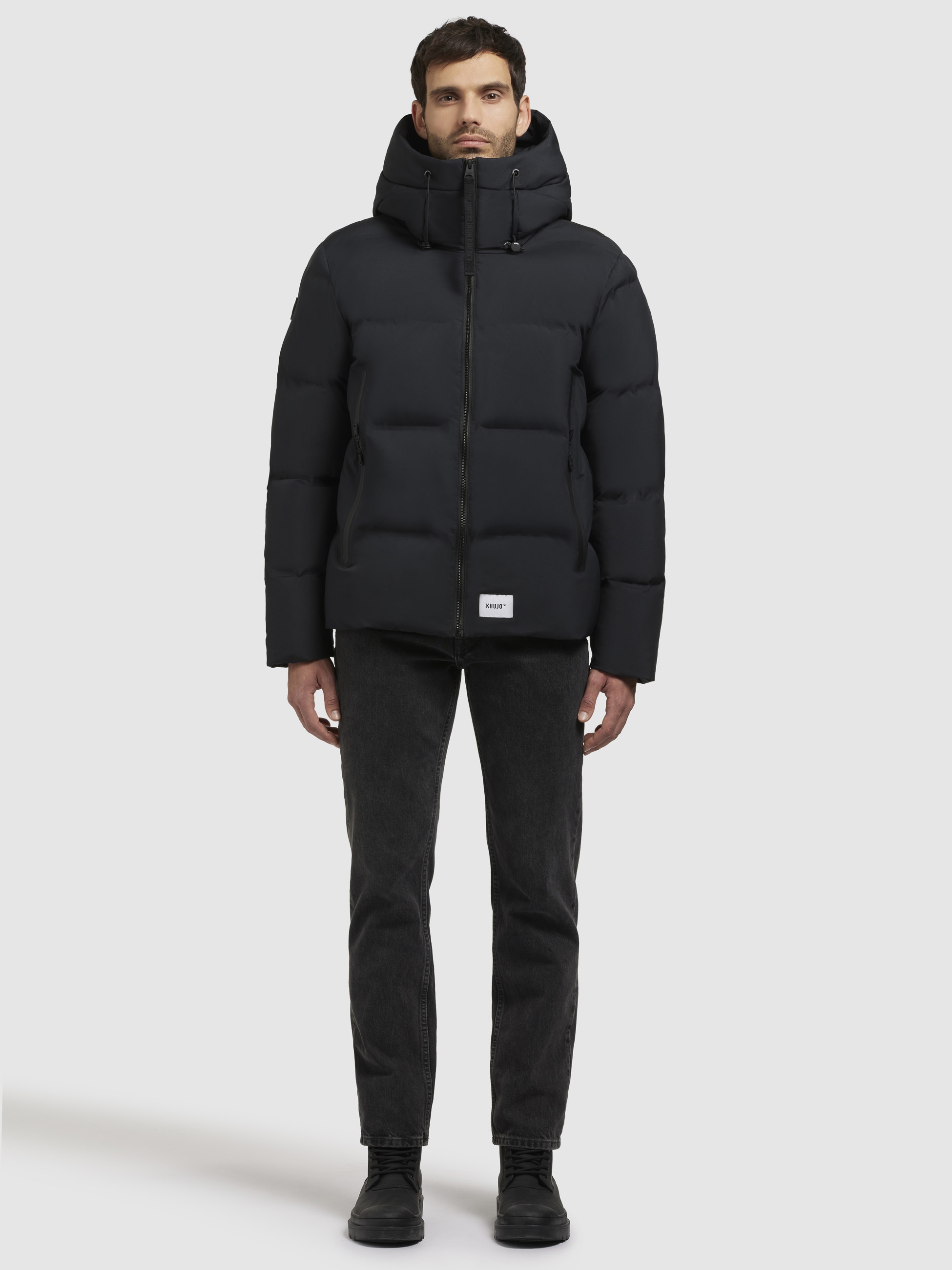 khujo Steppjacke "WESH2", mit Kapuze günstig online kaufen