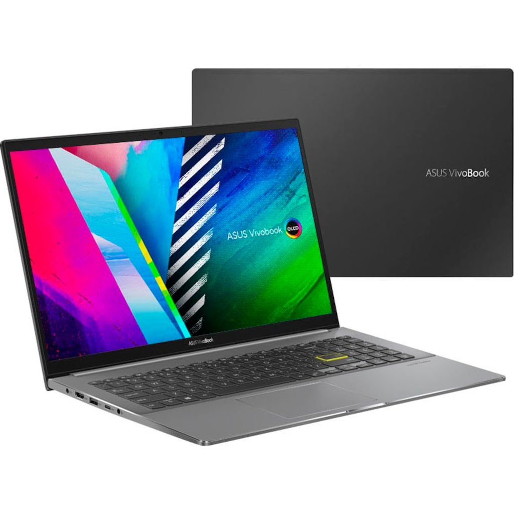 Asus Notebook »Vivobook S15 OLED S533EA-L1976W«, 39,6 cm, / 15,6 Zoll, Intel, Core i7, Iris Xe Graphics, 512 GB SSD