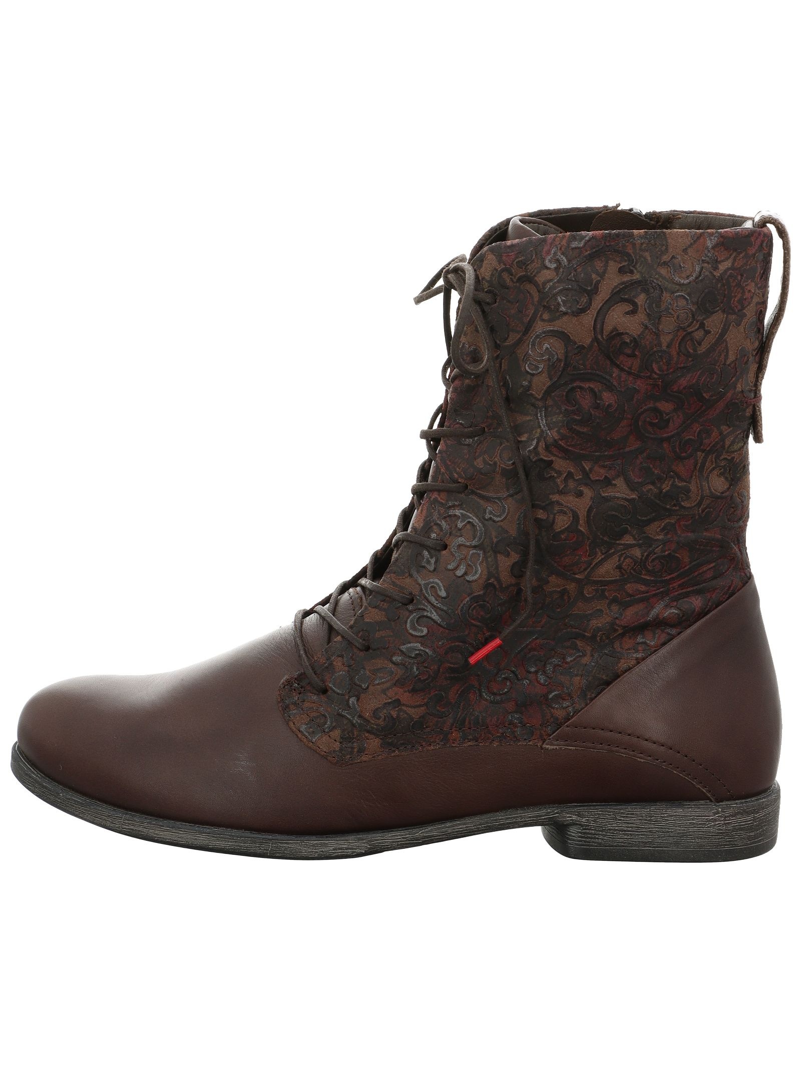 Think Schnürstiefelette "Think Stiefelette Leder" günstig online kaufen