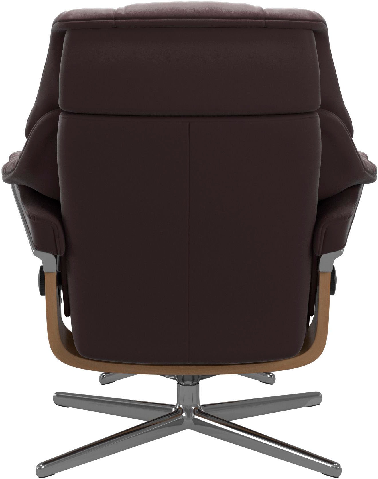 Stressless Fußhocker "Reno", mit Cross Base, Größe S, M & L, Holzakzent Eic günstig online kaufen