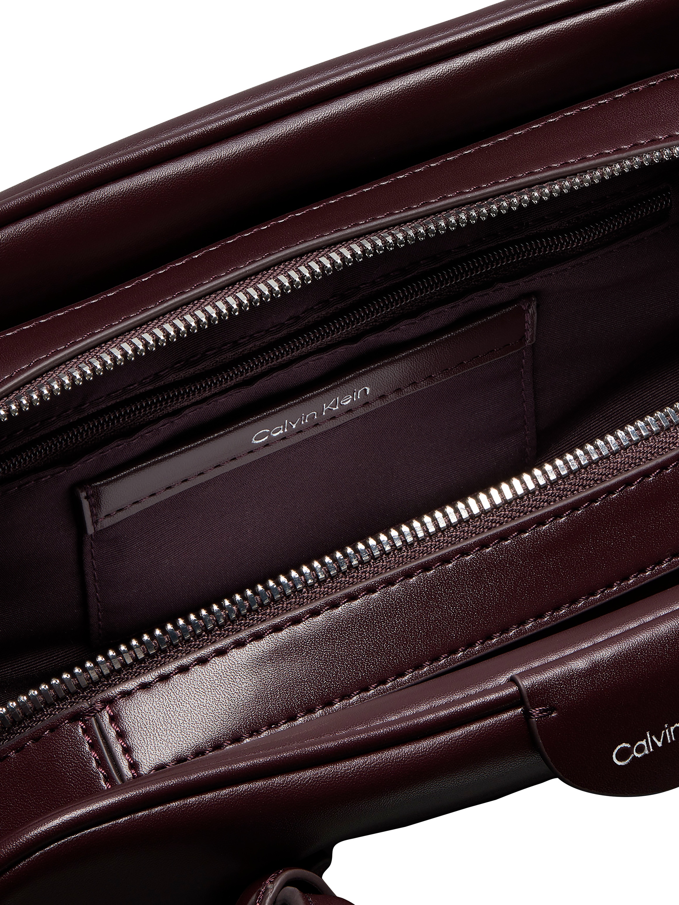 Calvin Klein Schultertasche »EMBLEM TRIO SHOULDER BAG« Mini Bag, Henkeltasche in modischer Form mit Schlüsselanhänger