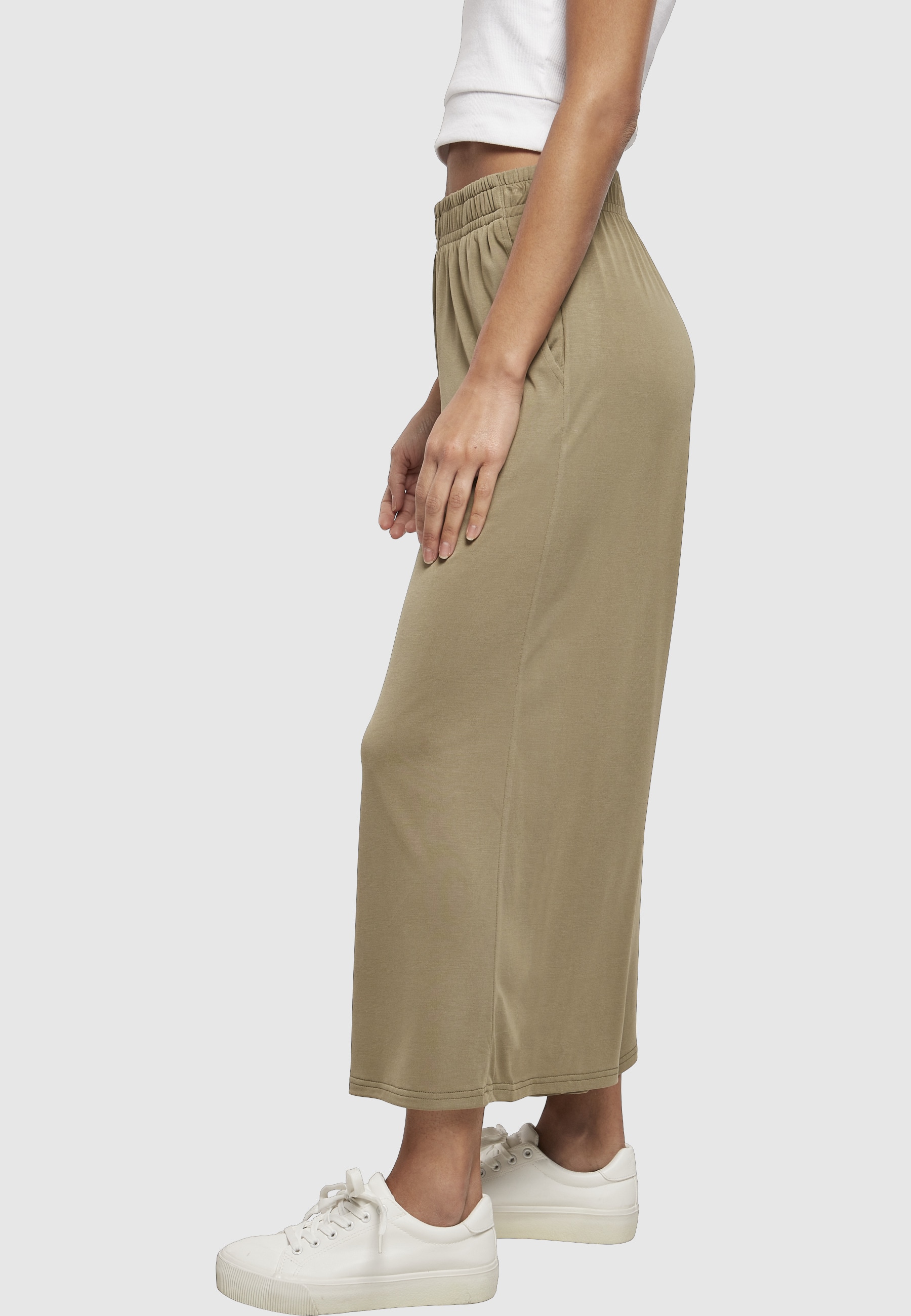 URBAN CLASSICS Stoffhose »Urban Classics Damen Ladies Modal Culotte«