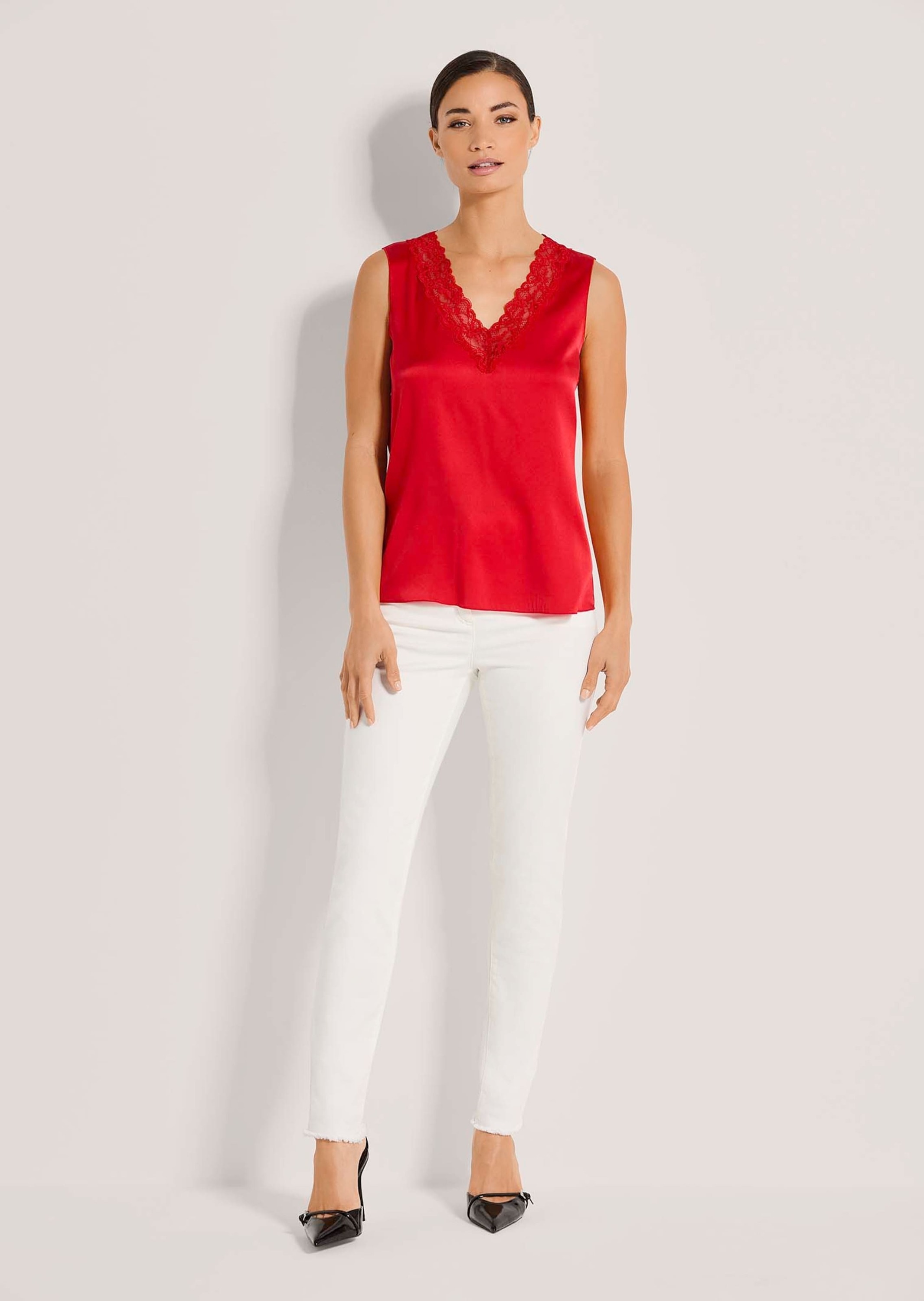 MADELEINE Trägertop "Top Lingerie-Top aus Seidensatin" günstig online kaufen